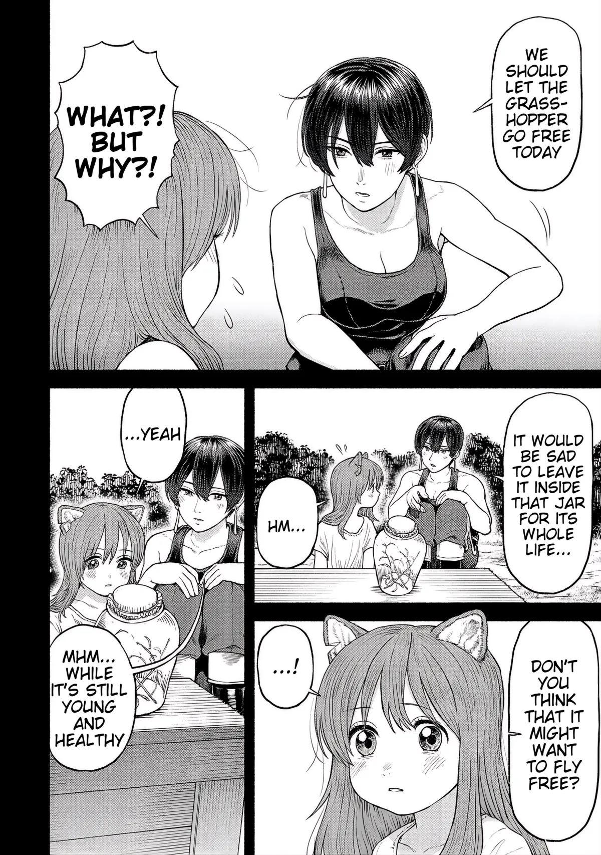 Onna Kishi to Kemomimi no Ko Chapter 58.2 page 3 - 