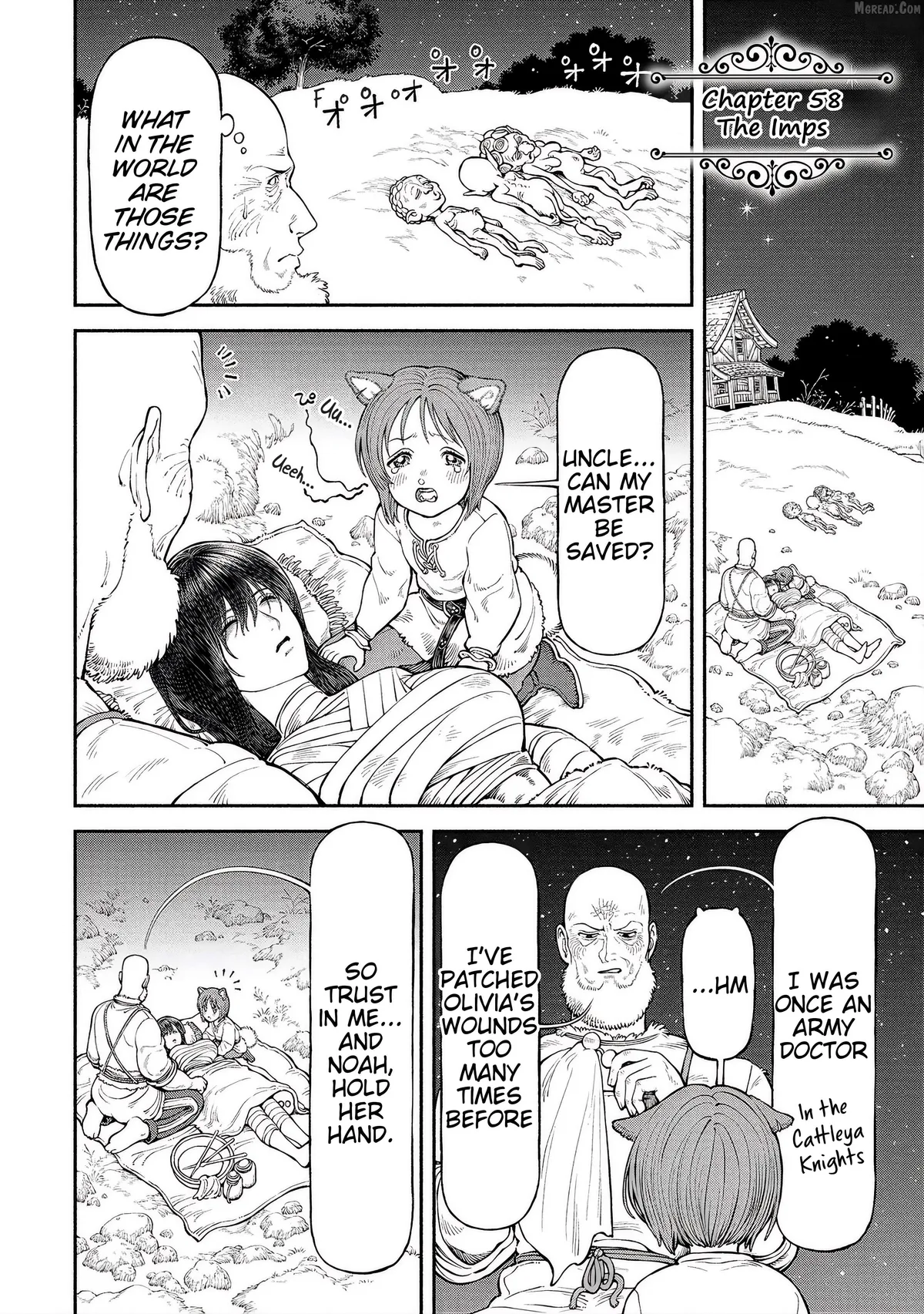 Onna Kishi to Kemomimi no Ko Chapter 58 page 1 - 
