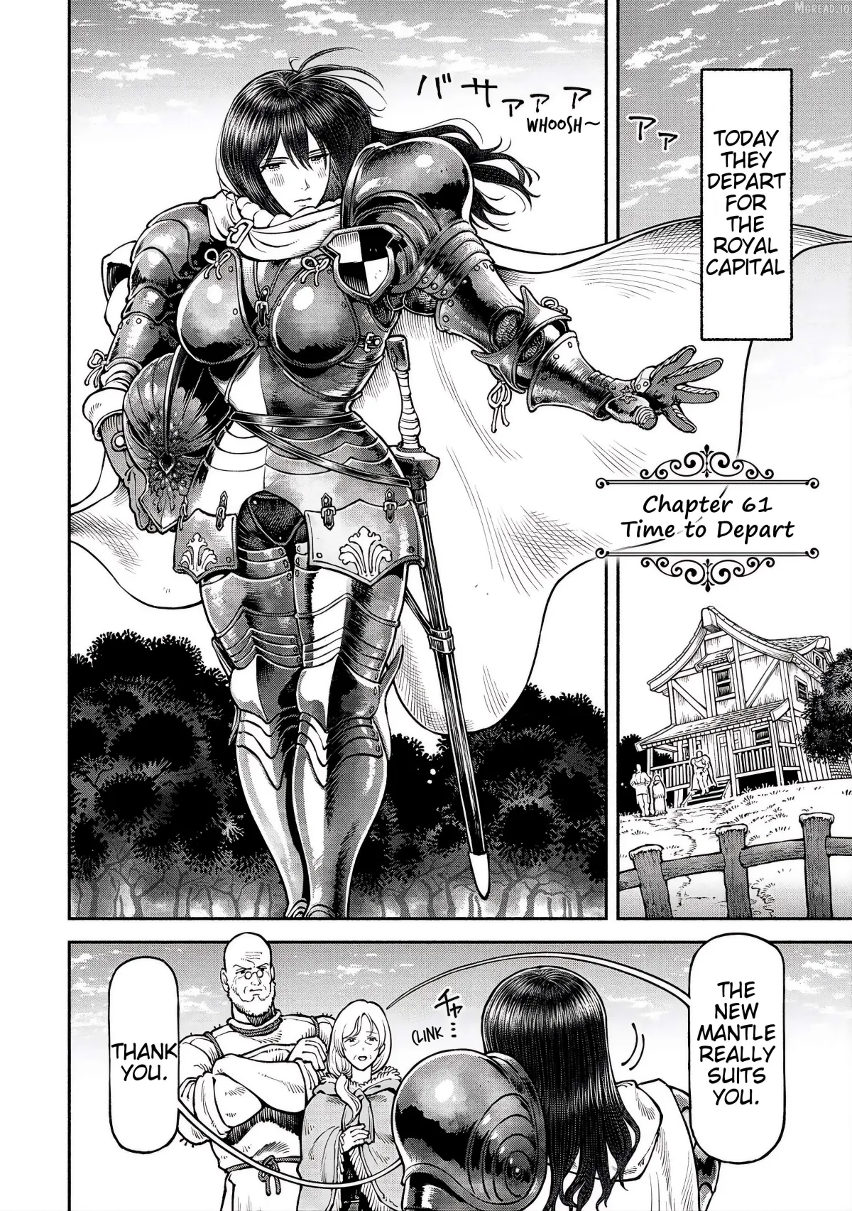 Onna Kishi to Kemomimi no Ko Chapter 61 page 1 - 