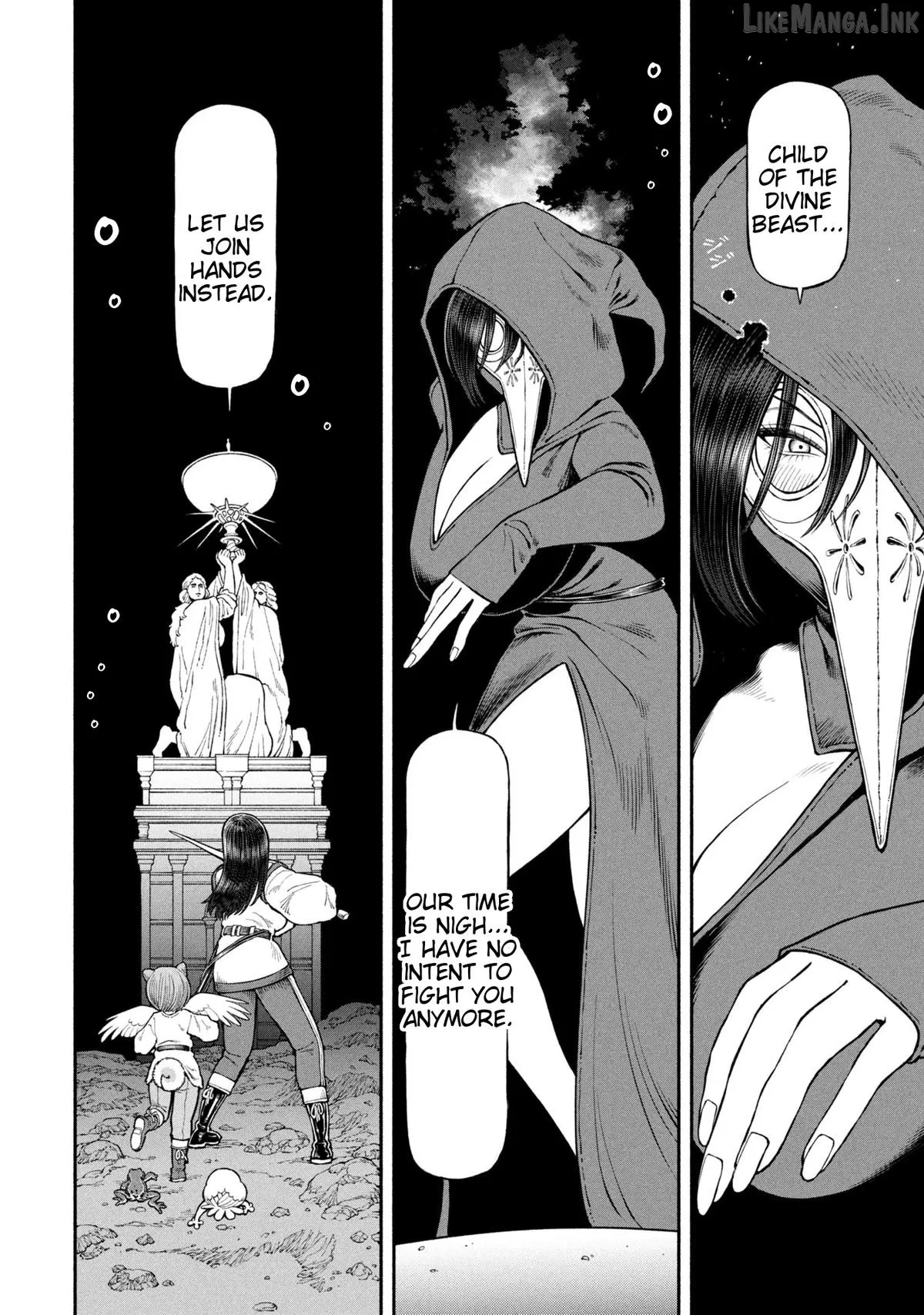 Onna Kishi to Kemomimi no Ko Chapter 66 page 4 - 
