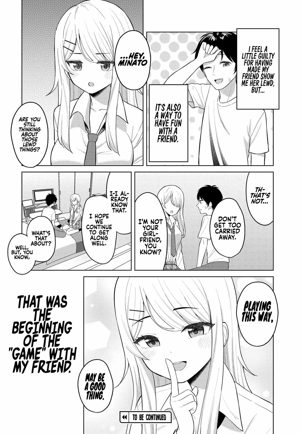 Onna Tomodachi wa Tanomeba Igai to Yarasetekureru Chapter 1 page 33 - 