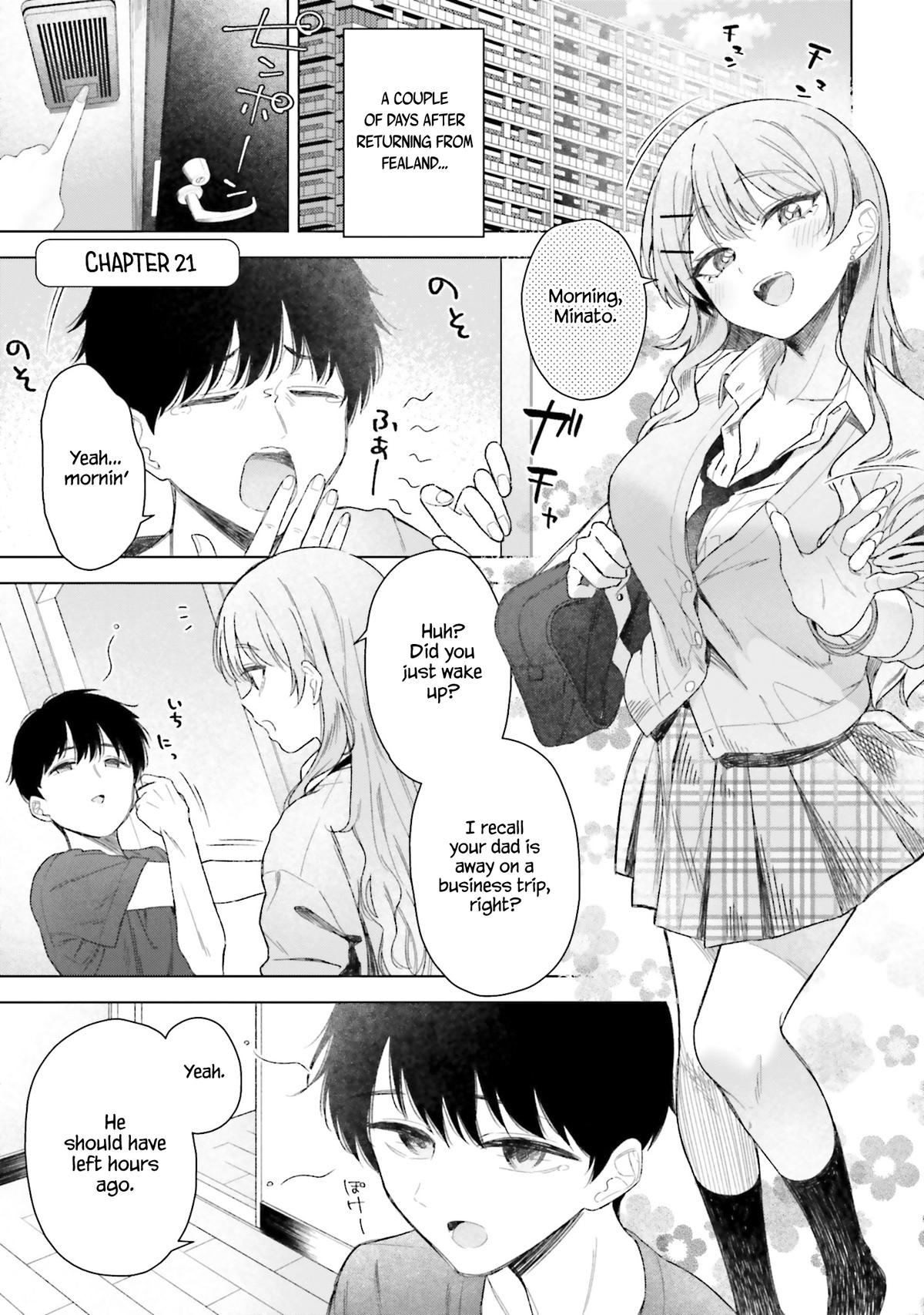 Onna Tomodachi wa Tanomeba Igai to Yarasetekureru Chapter 21 page 2 - 