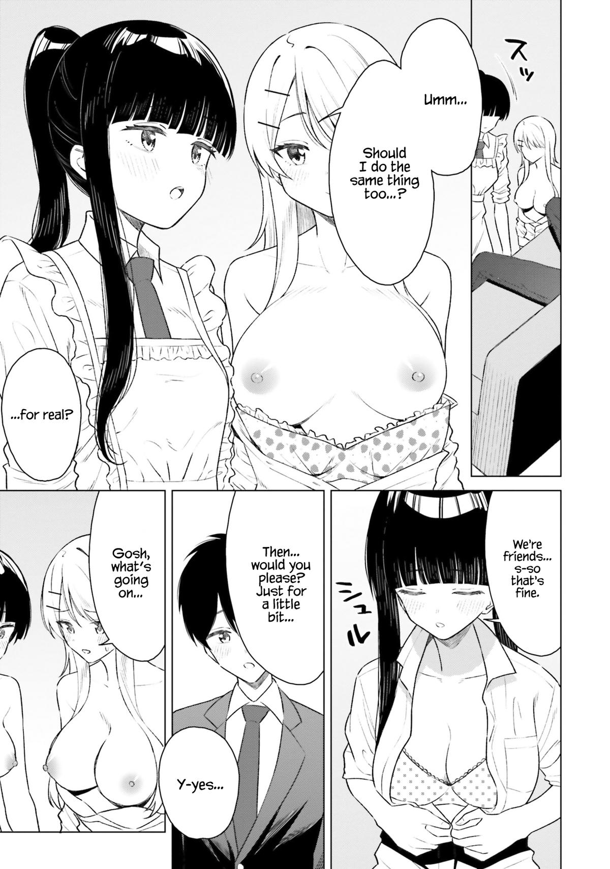 Onna Tomodachi wa Tanomeba Igai to Yarasetekureru Chapter 8 page 12 - 