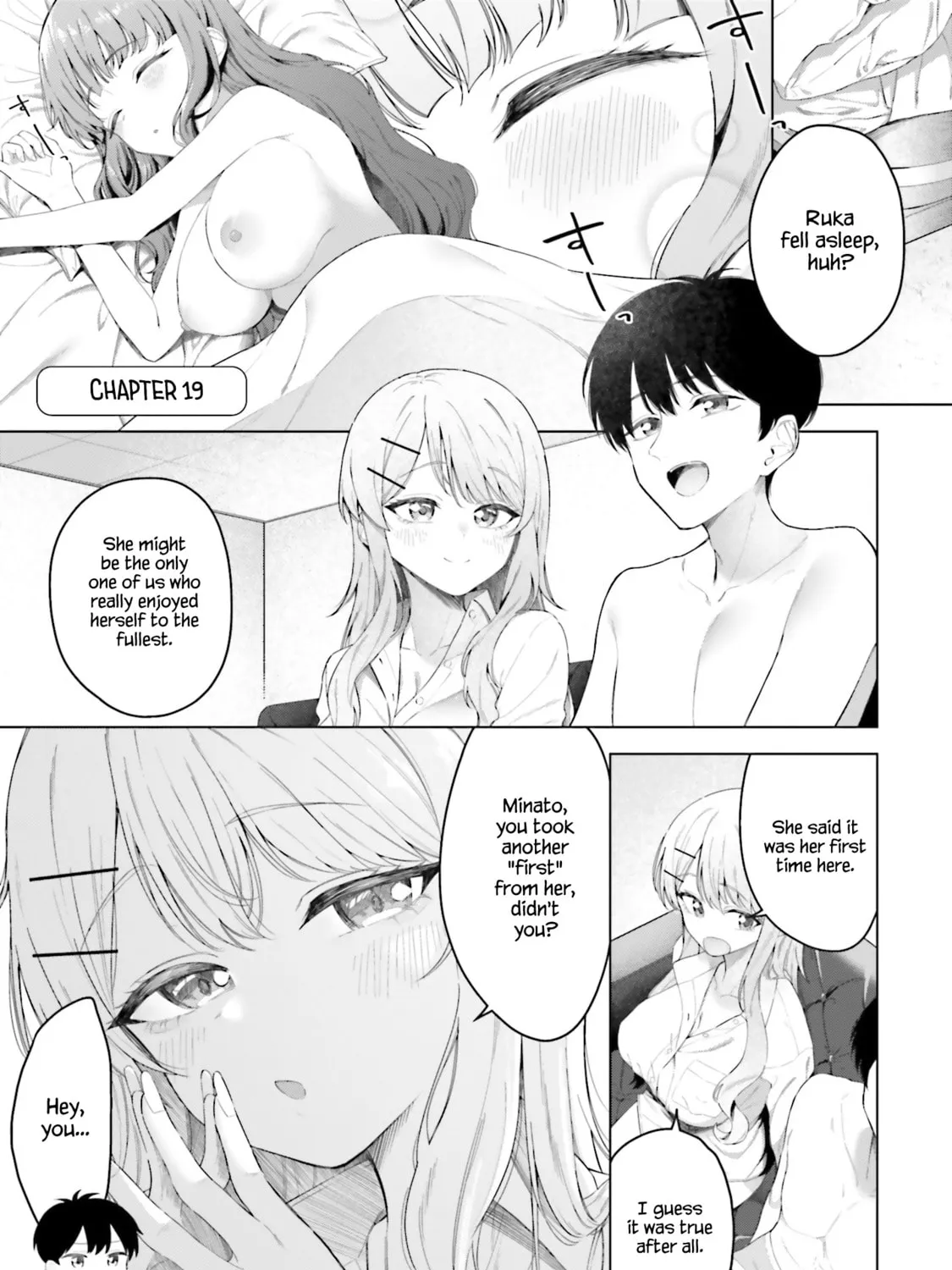 Onna Tomodachi wa Tanomeba Igaito Yarasete Kureru Chapter 19 page 2 - 