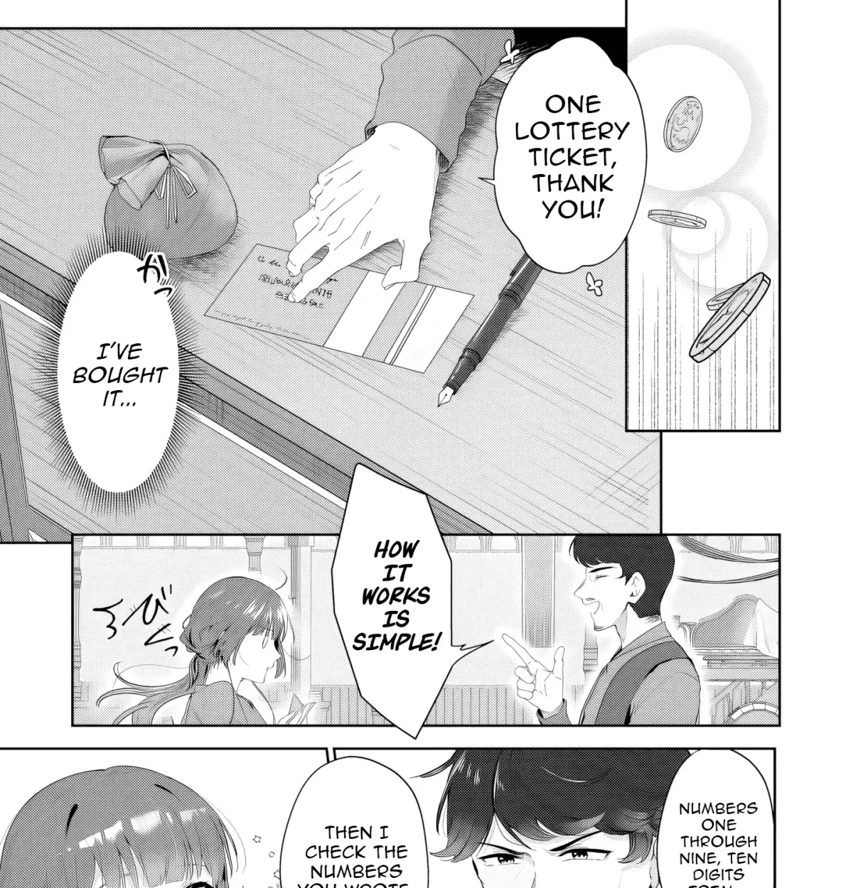Ooatari Reijou wa Nidome no Jinsei wo Oukasuru ~Shitakunai node Hyakuoku Manii wo Te ni Rinkoku e Touboushimasu~ Chapter 1 page 66 - 