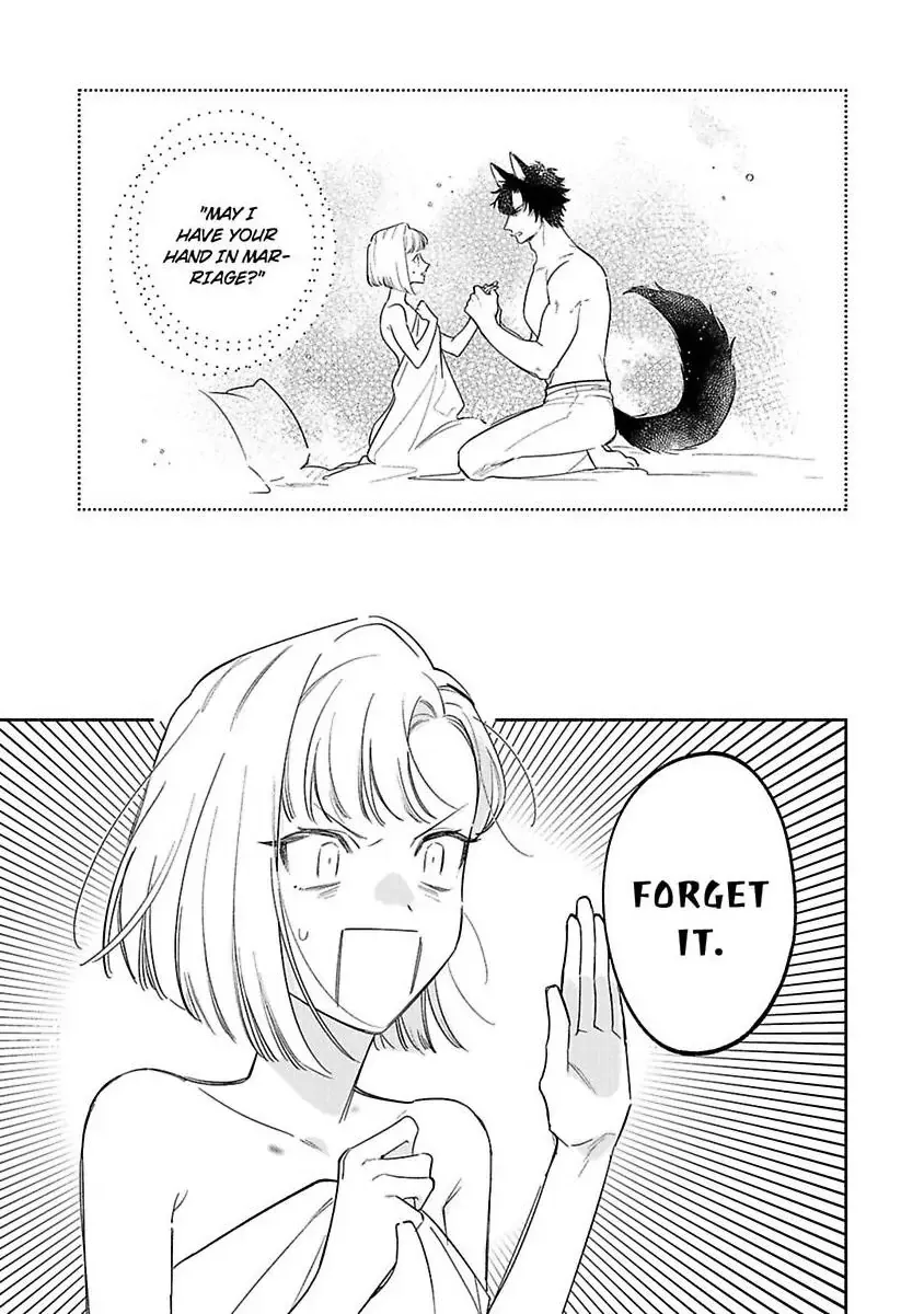 Ookami Kishi-sama ga Watashi wo Sukisugite Sotobori wo Umete Kimasu!? - Dekasegi Reijou Kekkon Monogatari Chapter 3 page 3 - 