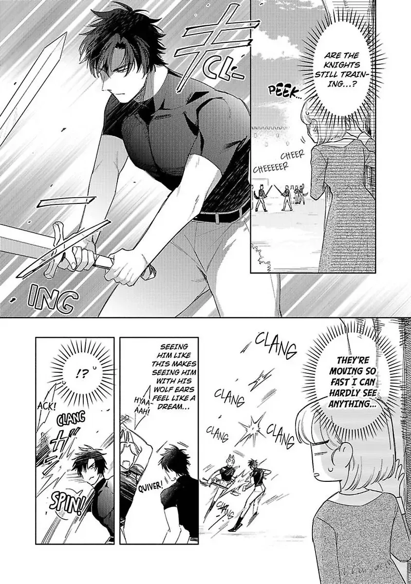 Ookami Kishi-sama ga Watashi wo Sukisugite Sotobori wo Umete Kimasu!? - Dekasegi Reijou Kekkon Monogatari Chapter 3 page 7 - 
