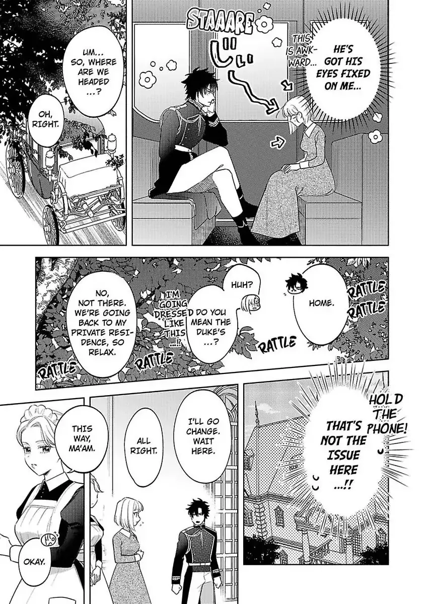 Ookami Kishi-sama ga Watashi wo Sukisugite Sotobori wo Umete Kimasu!? - Dekasegi Reijou Kekkon Monogatari Chapter 3 page 9 - 