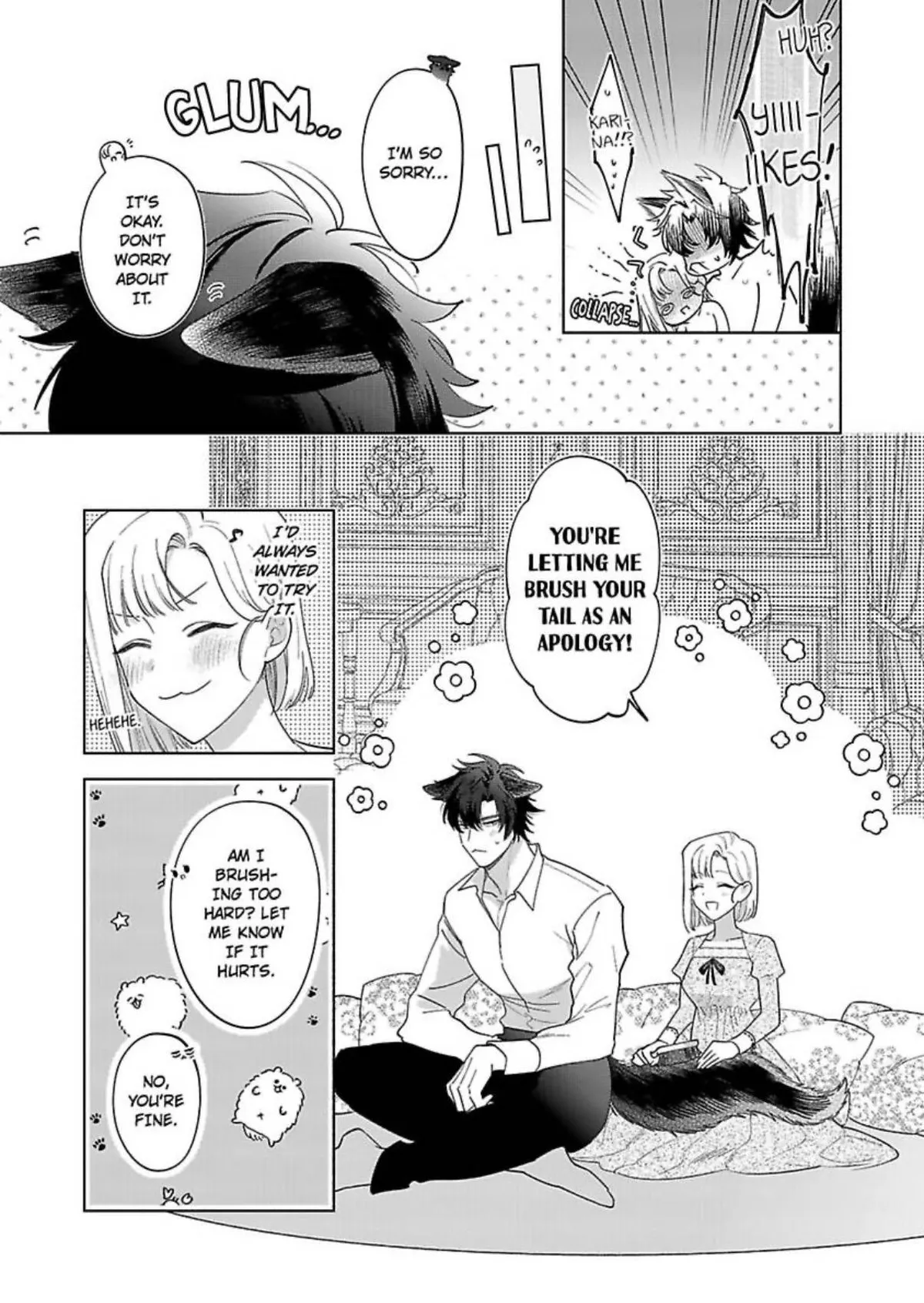 Ookami Kishi-sama ga Watashi wo Sukisugite Sotobori wo Umete Kimasu!? - Dekasegi Reijou Kekkon Monogatari Chapter 6 page 21 - 