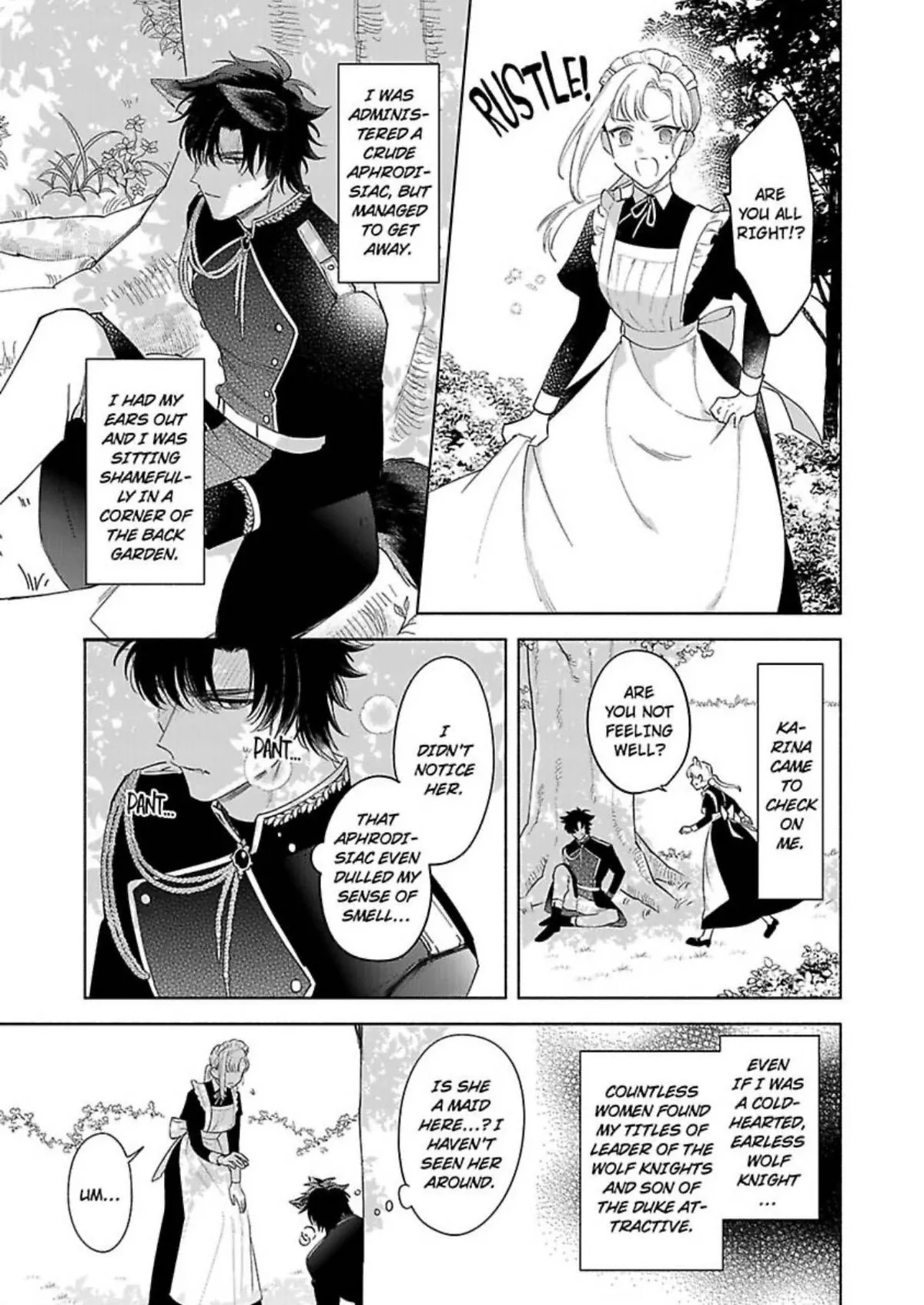 Ookami Kishi-sama ga Watashi wo Sukisugite Sotobori wo Umete Kimasu!? - Dekasegi Reijou Kekkon Monogatari Chapter 6 page 9 - 