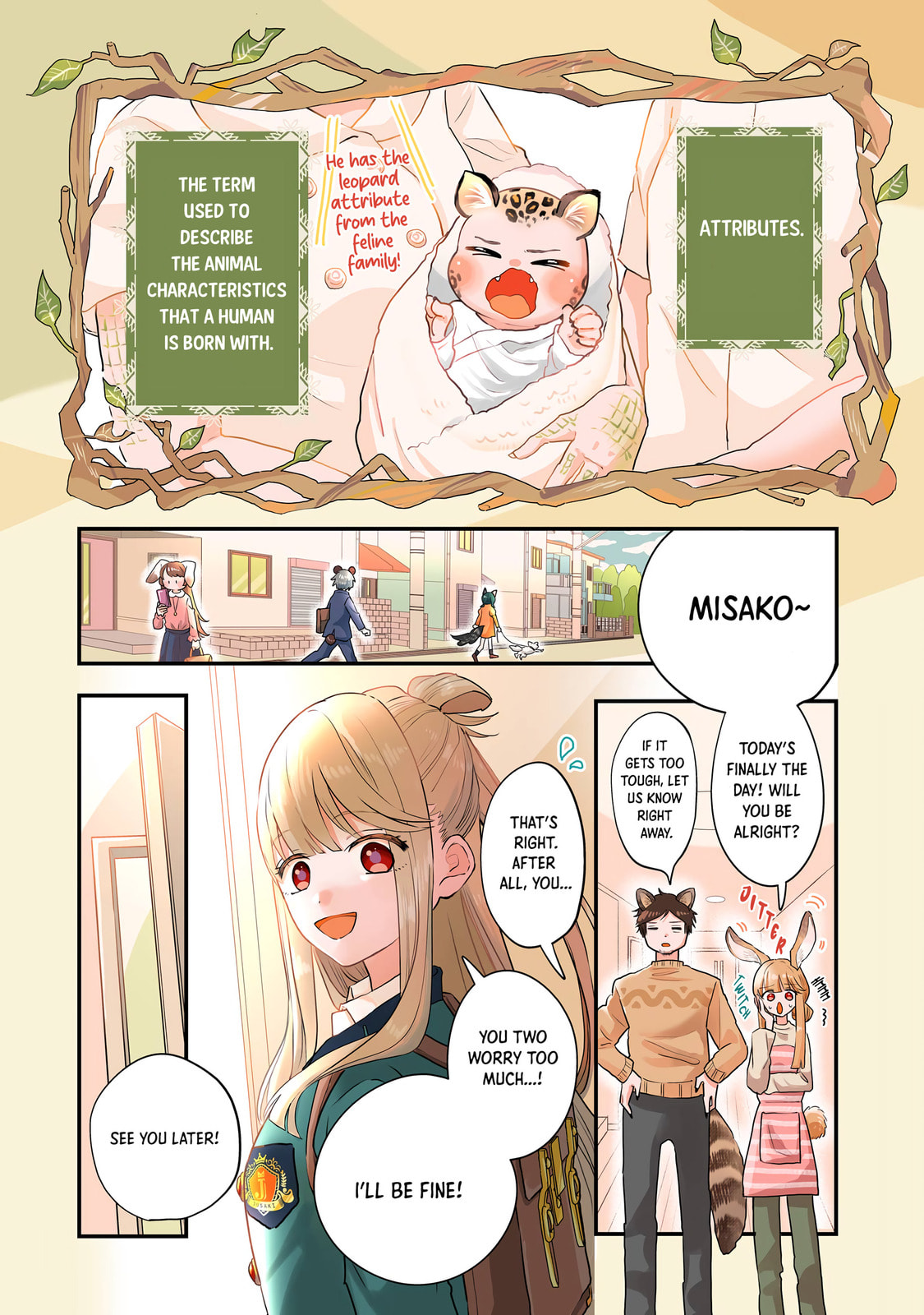 Ookami-kun no Kakushigoto Chapter 1 page 6 - 