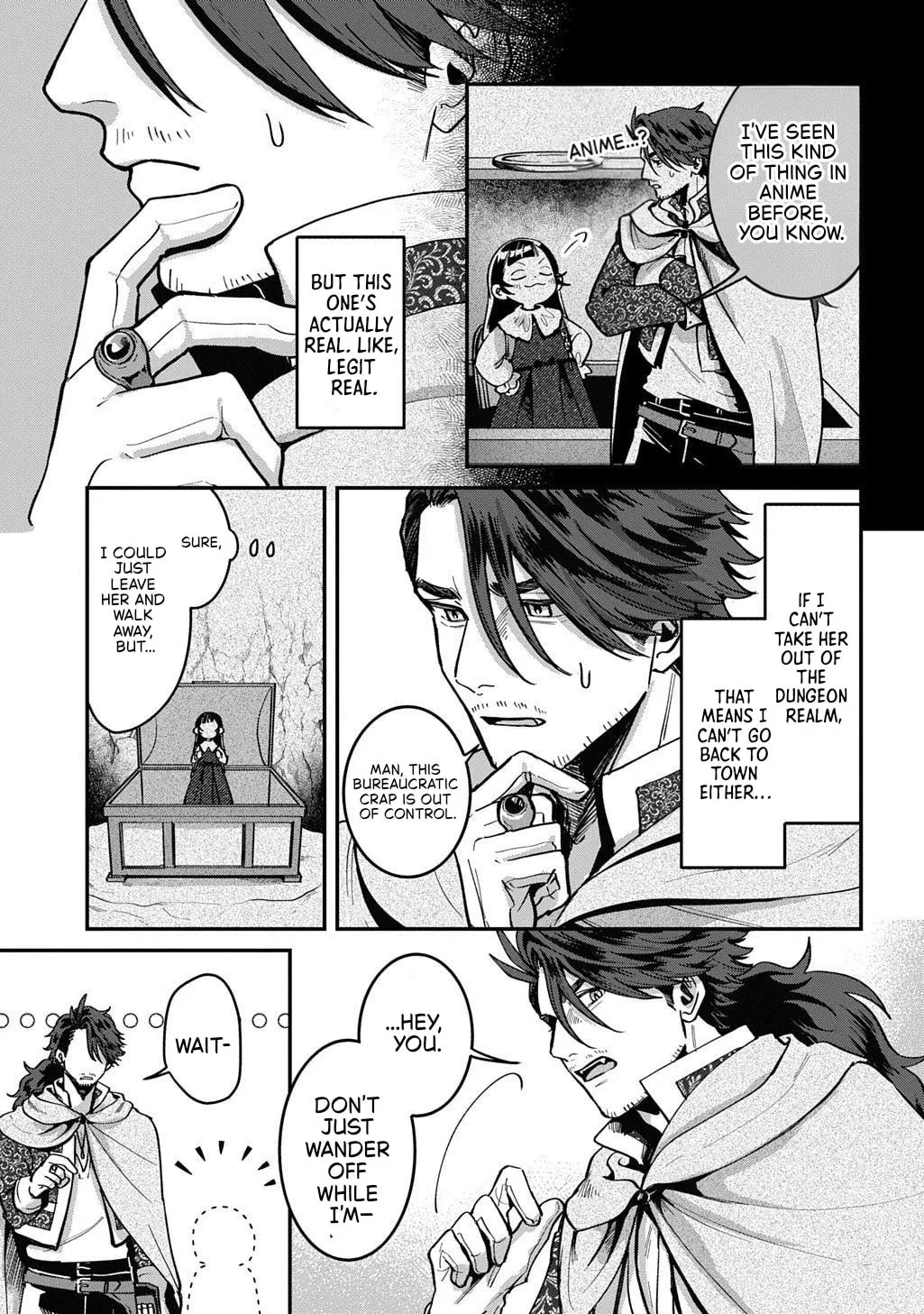 Ookami to Randoseru: S-kyuu Saishuuka to Tensei Musume no Dungeon Gohan Chapter 1 page 14 - 