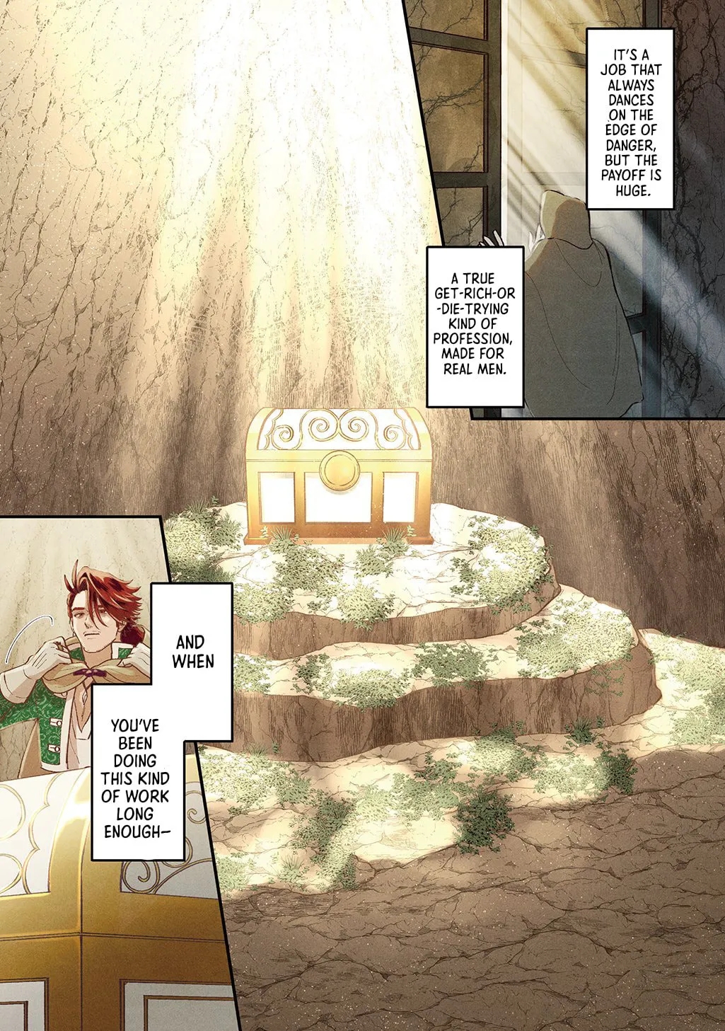 Ookami to Randoseru: S-kyuu Saishuuka to Tensei Musume no Dungeon Gohan Chapter 1 page 3 - 