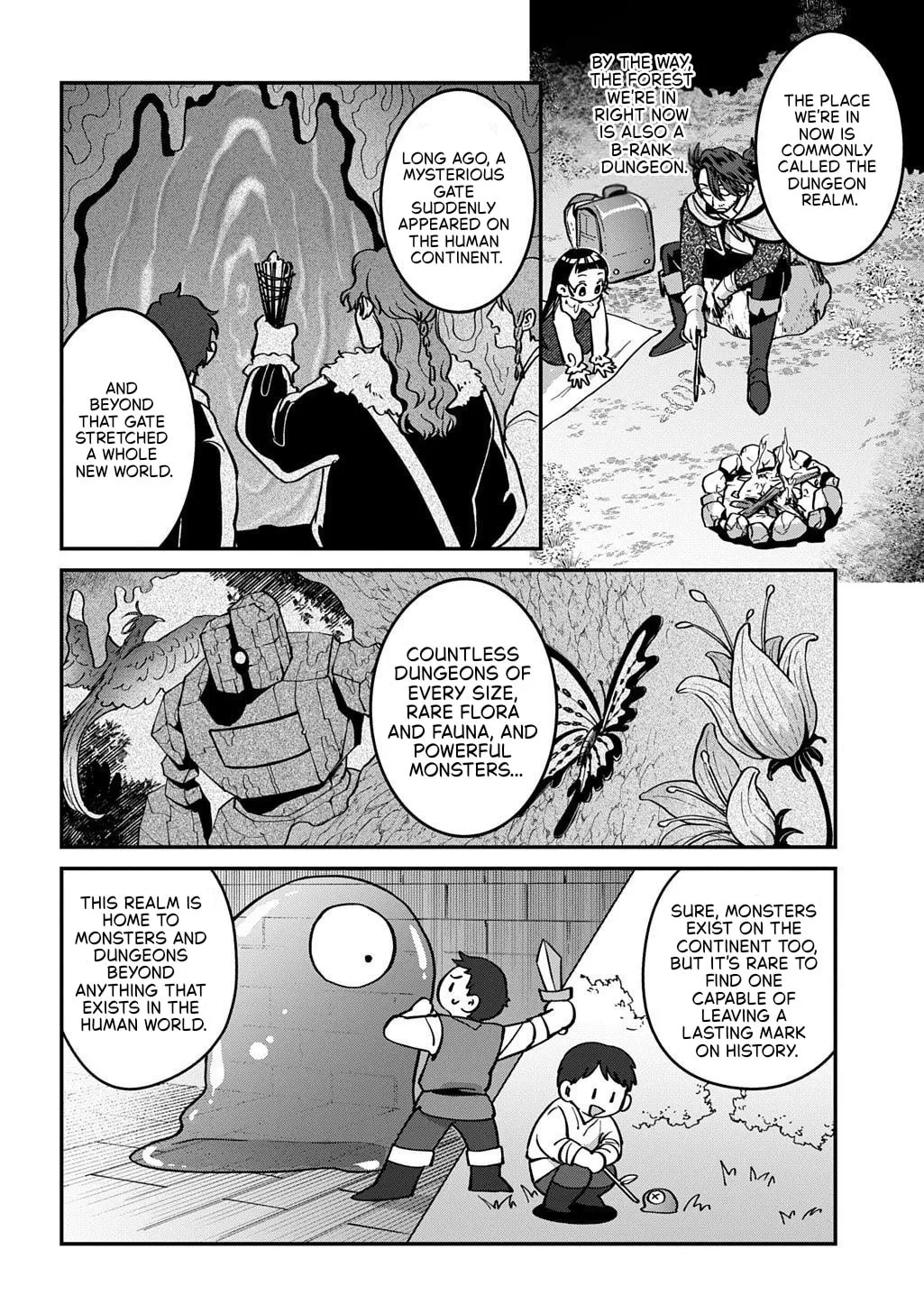 Ookami to Randoseru: S-kyuu Saishuuka to Tensei Musume no Dungeon Gohan Chapter 1 page 43 - 