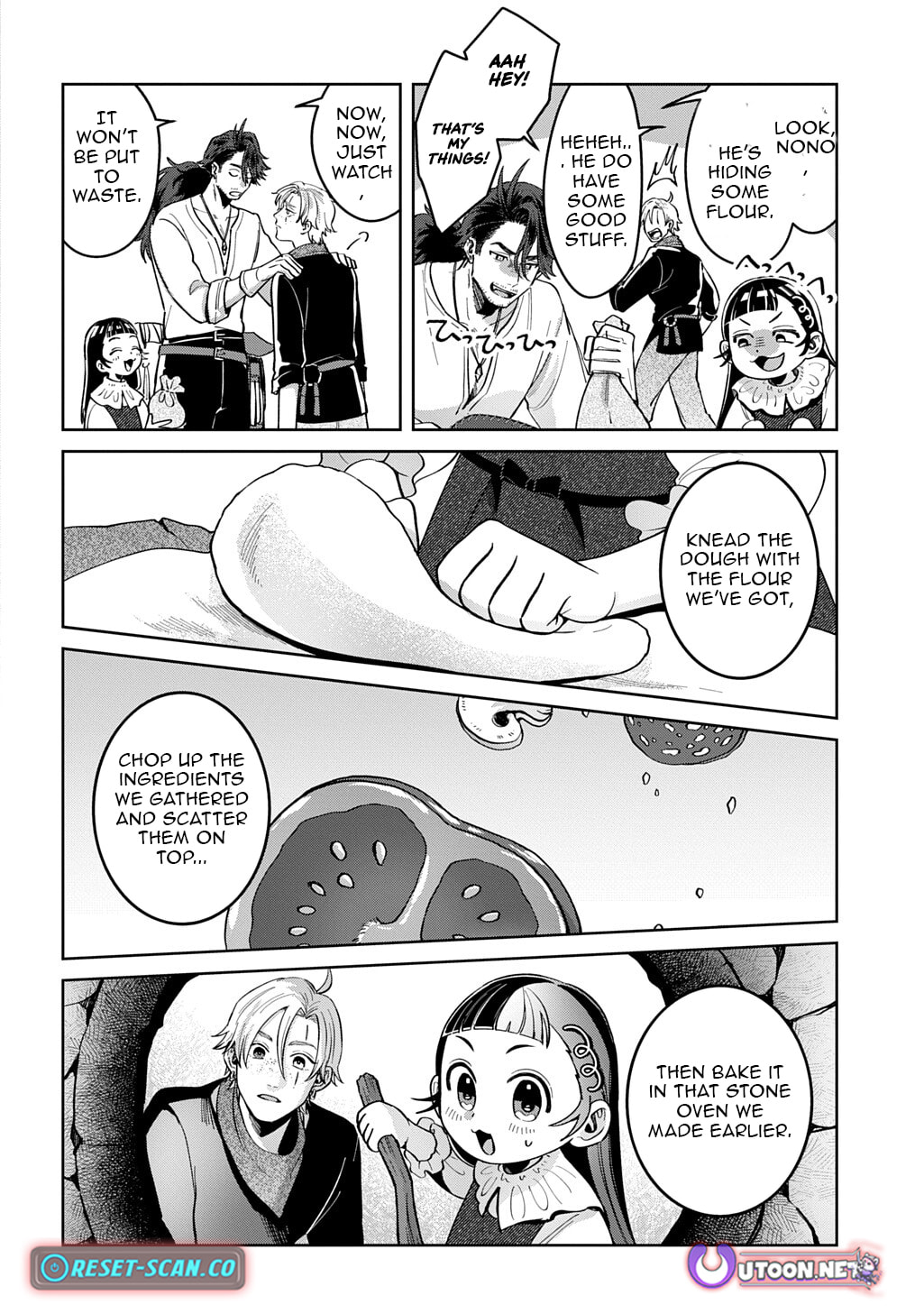 Ookami to Randoseru: S-kyuu Saishuuka to Tensei Musume no Dungeon Gohan Chapter 3 page 29 - 