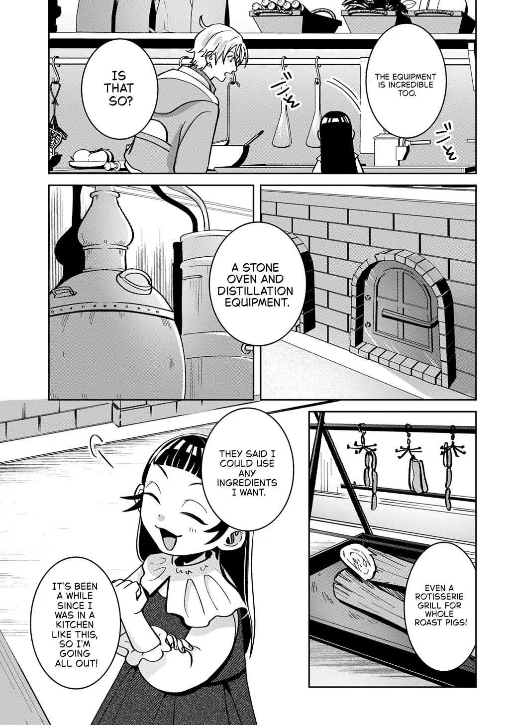 Ookami to Randoseru: S-kyuu Saishuuka to Tensei Musume no Dungeon Gohan Chapter 5 page 31 - 