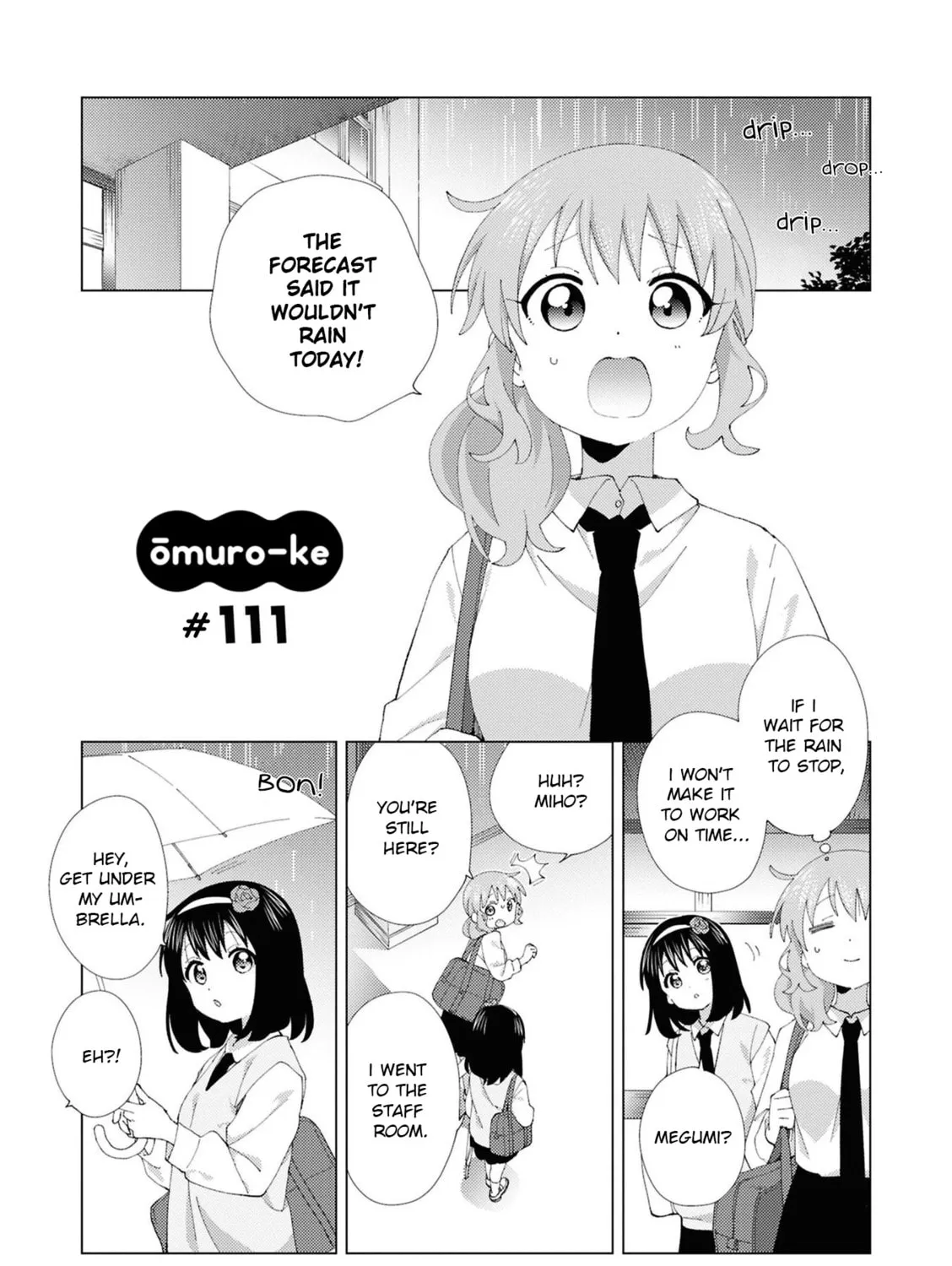 Oomuro-ke Chapter 111 page 1 - 