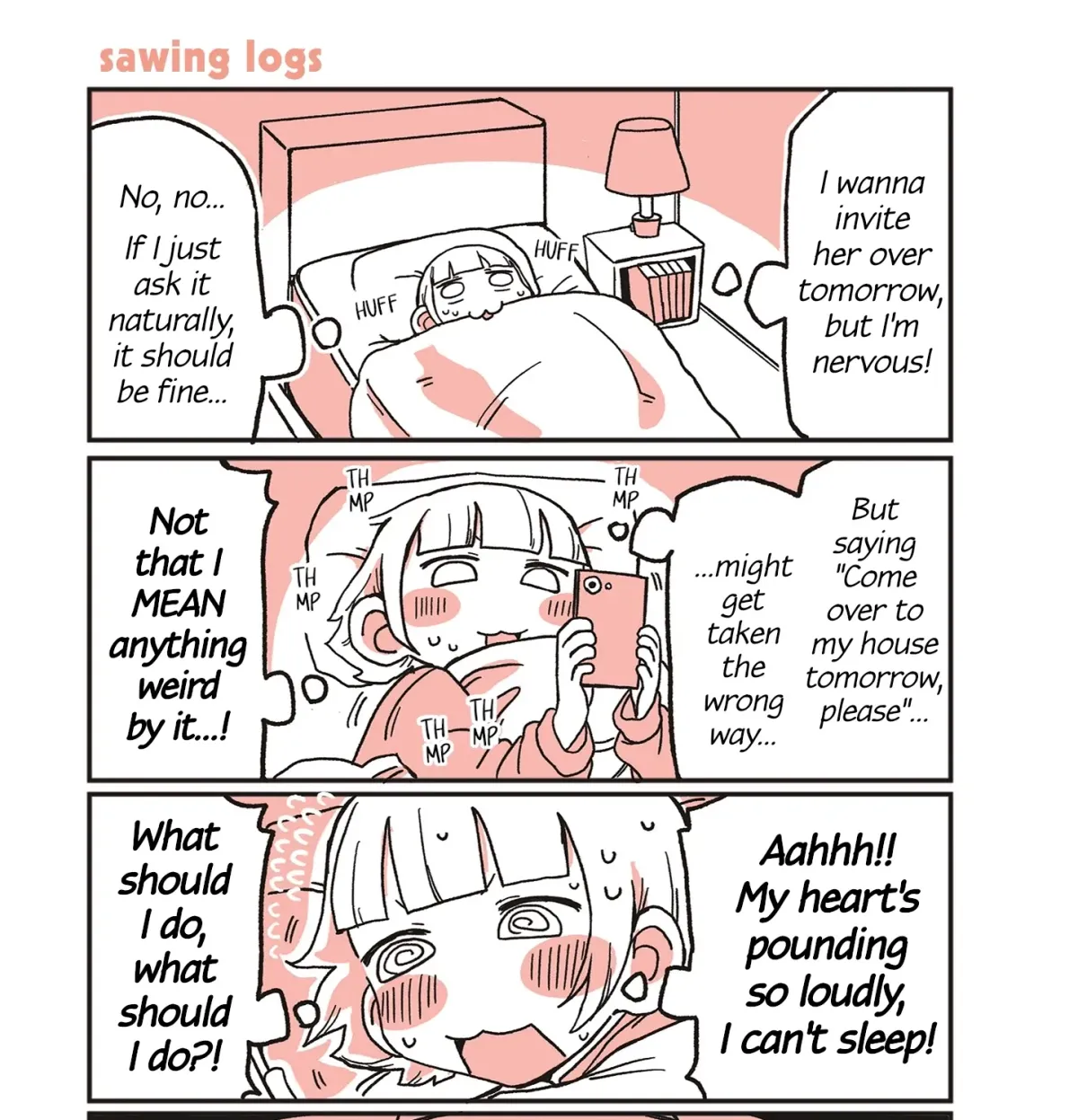Oosaki-san & Komori-san Chapter 35 page 1 - 