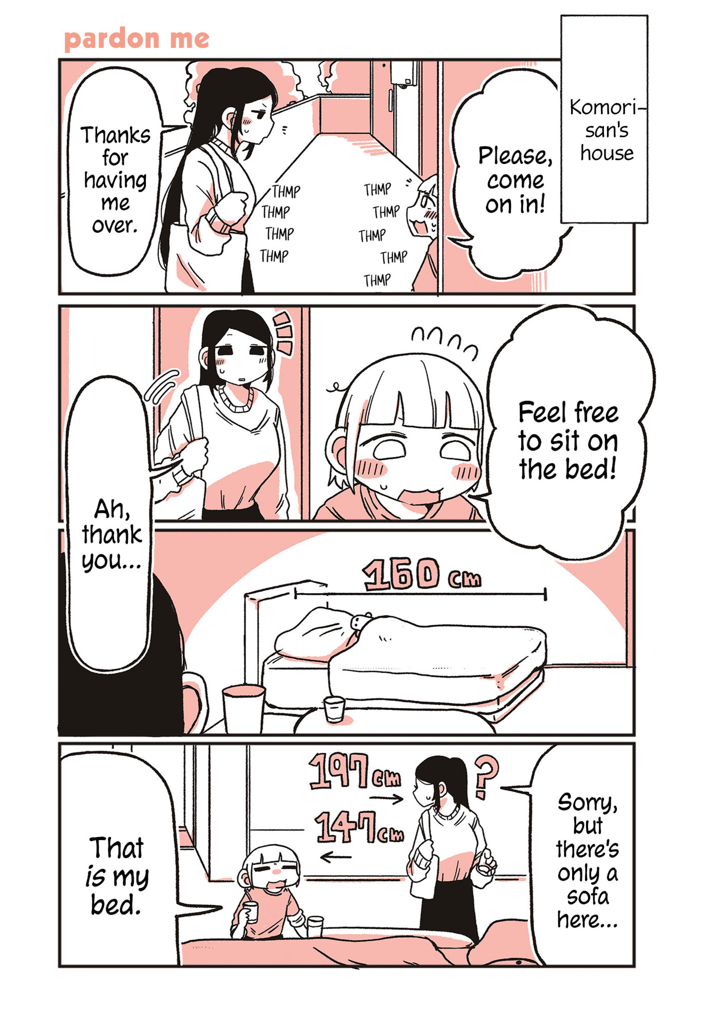 Oosaki-san & Komori-san Chapter 37 page 1 - 