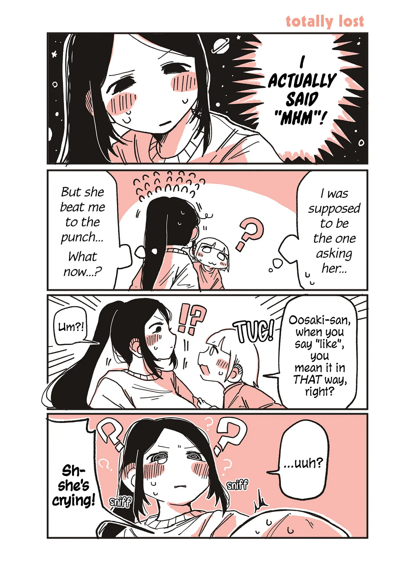 Oosaki-san & Komori-san Chapter 41 page 1 - 