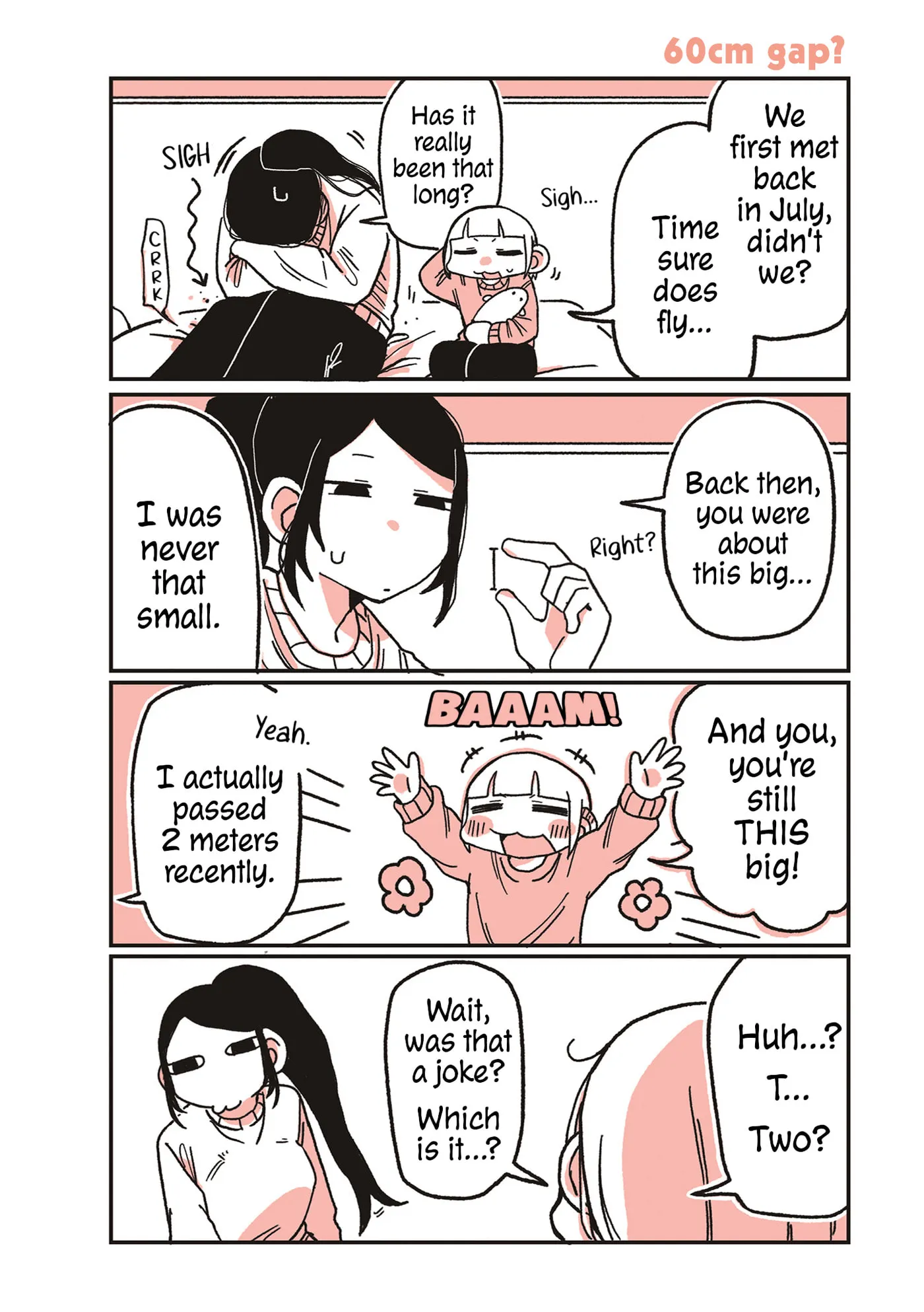 Oosaki-san & Komori-san Chapter 51 page 1 - 
