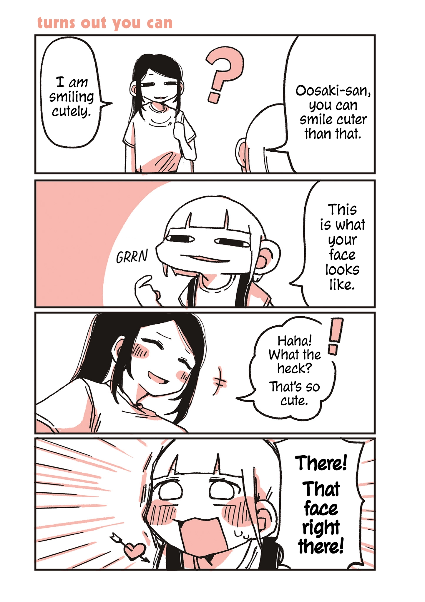 Oosaki-san & Komori-san Chapter 9 page 1 - 