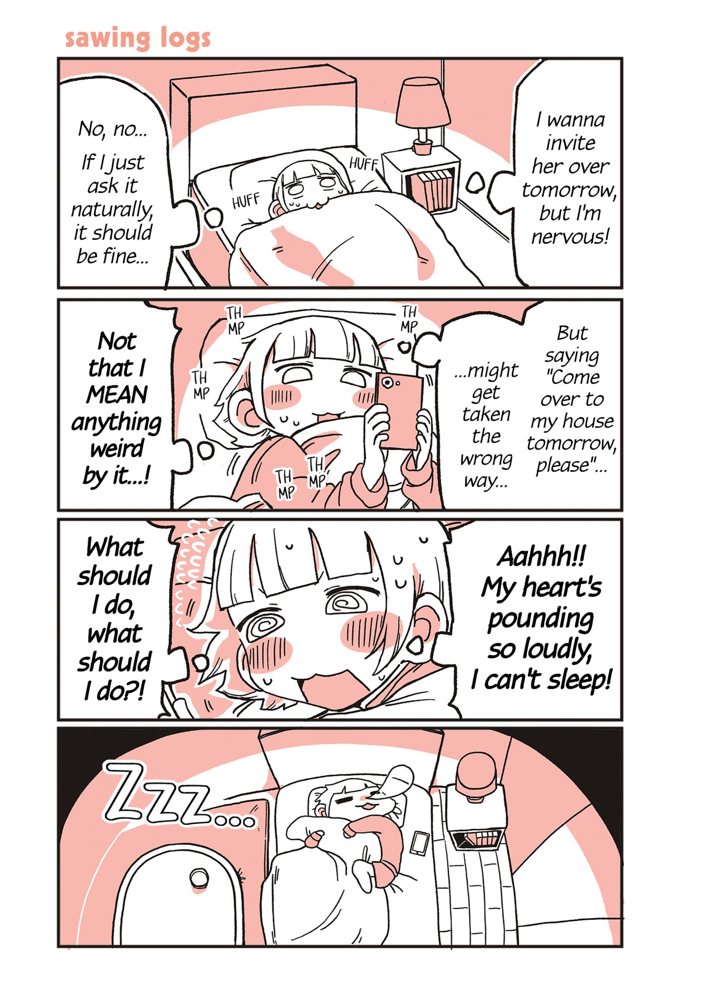 Oosaki-san to Komori-san Chapter 35 page 1 - 
