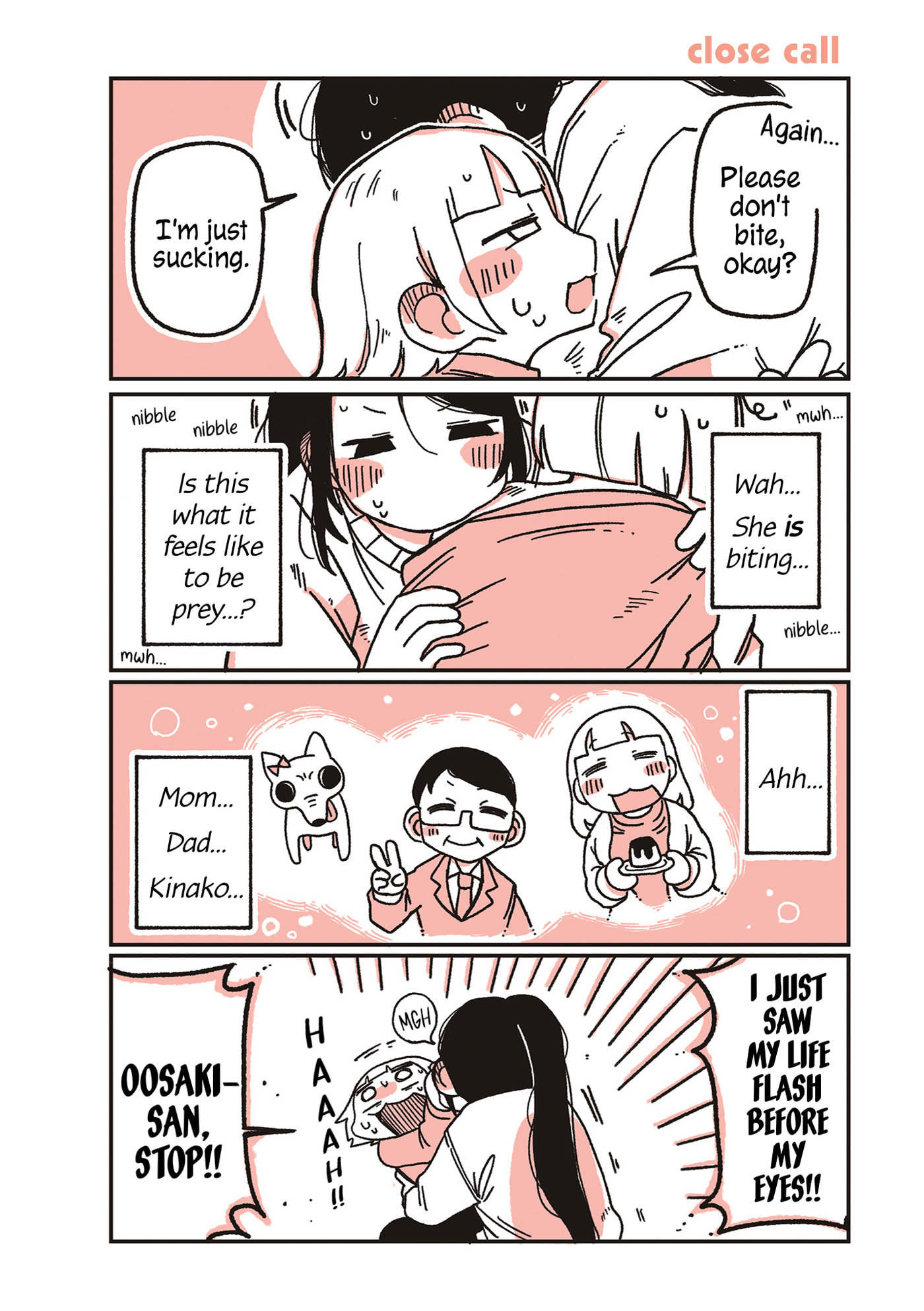 Oosaki-san to Komori-san Chapter 49 page 1 - 