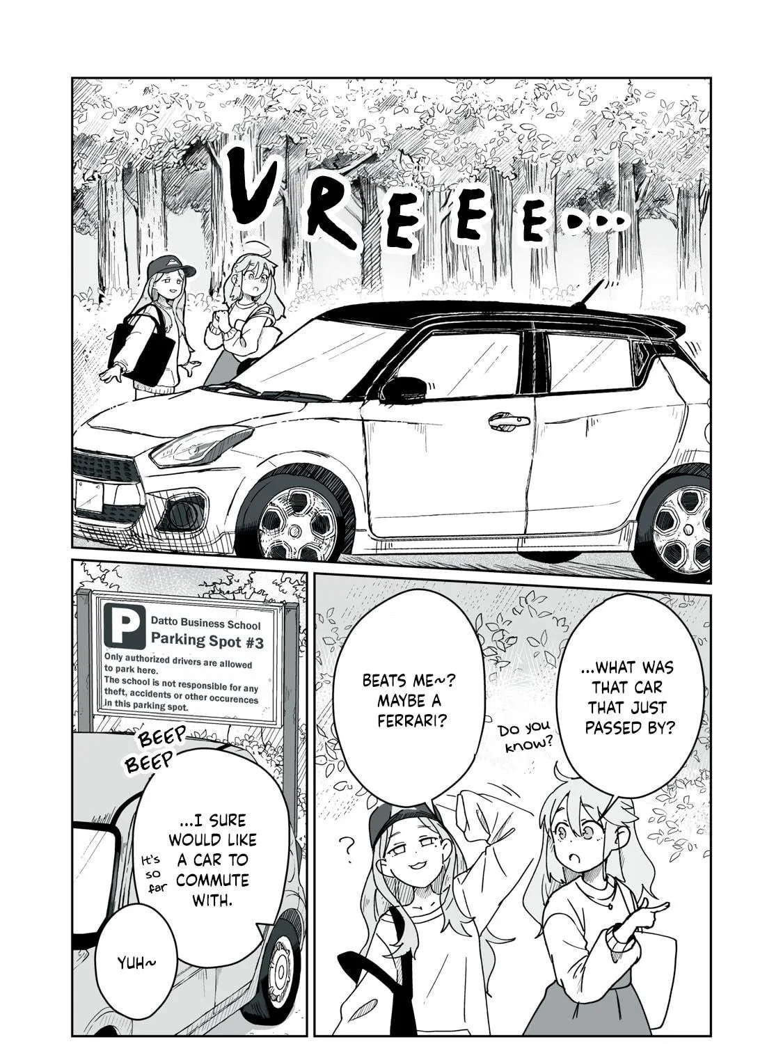 Open Car Girls Chapter 0 page 9 - 