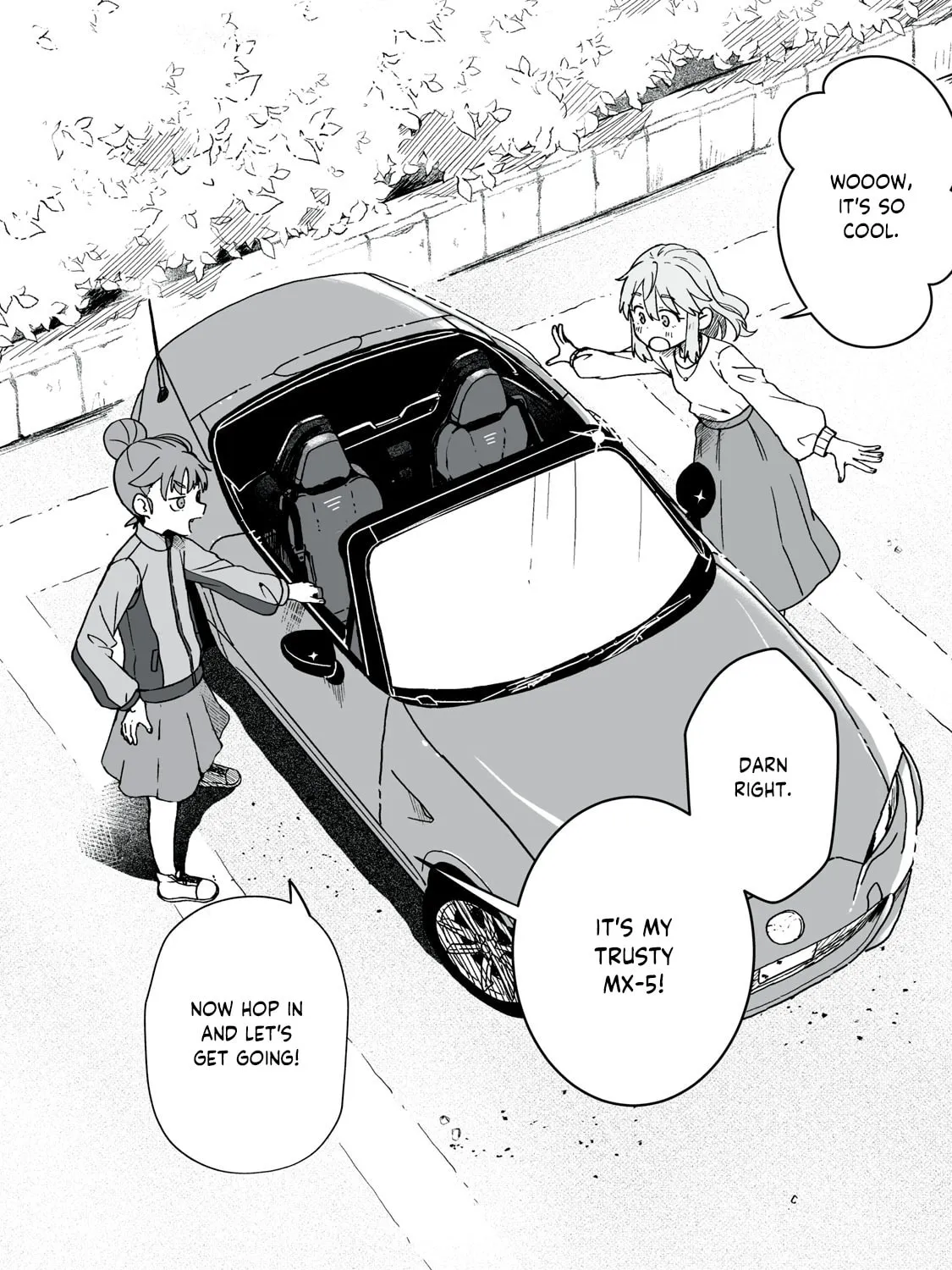 Open Car Girls Chapter 1 page 33 - 