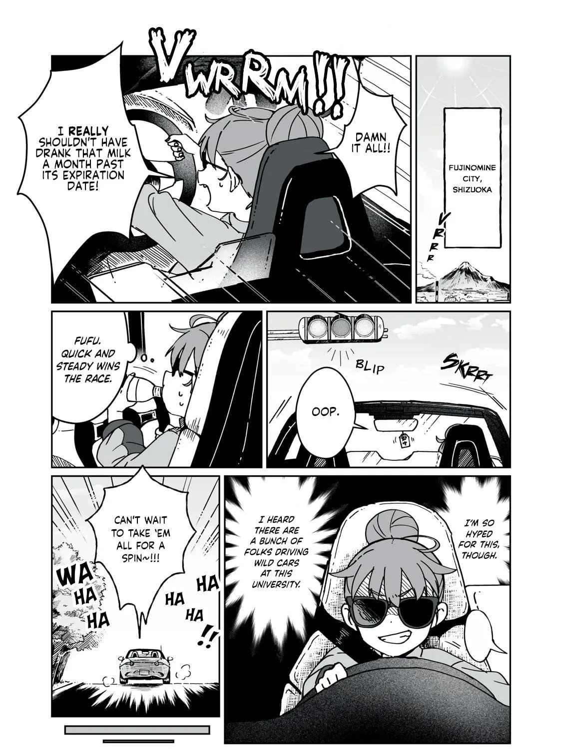 Open Car Girls Chapter 1 page 5 - 