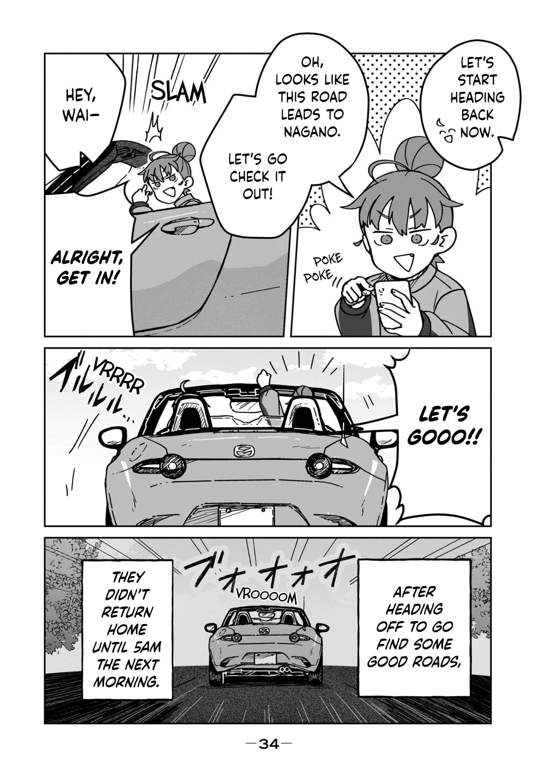Open Car Girls Chapter 10 page 14 - 