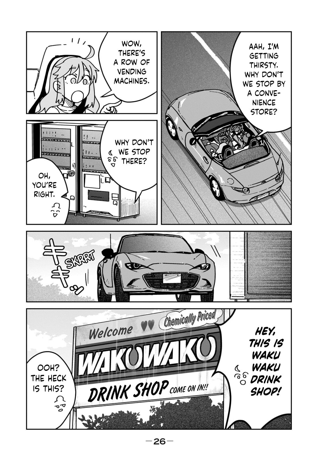 Open Car Girls Chapter 10 page 6 - 