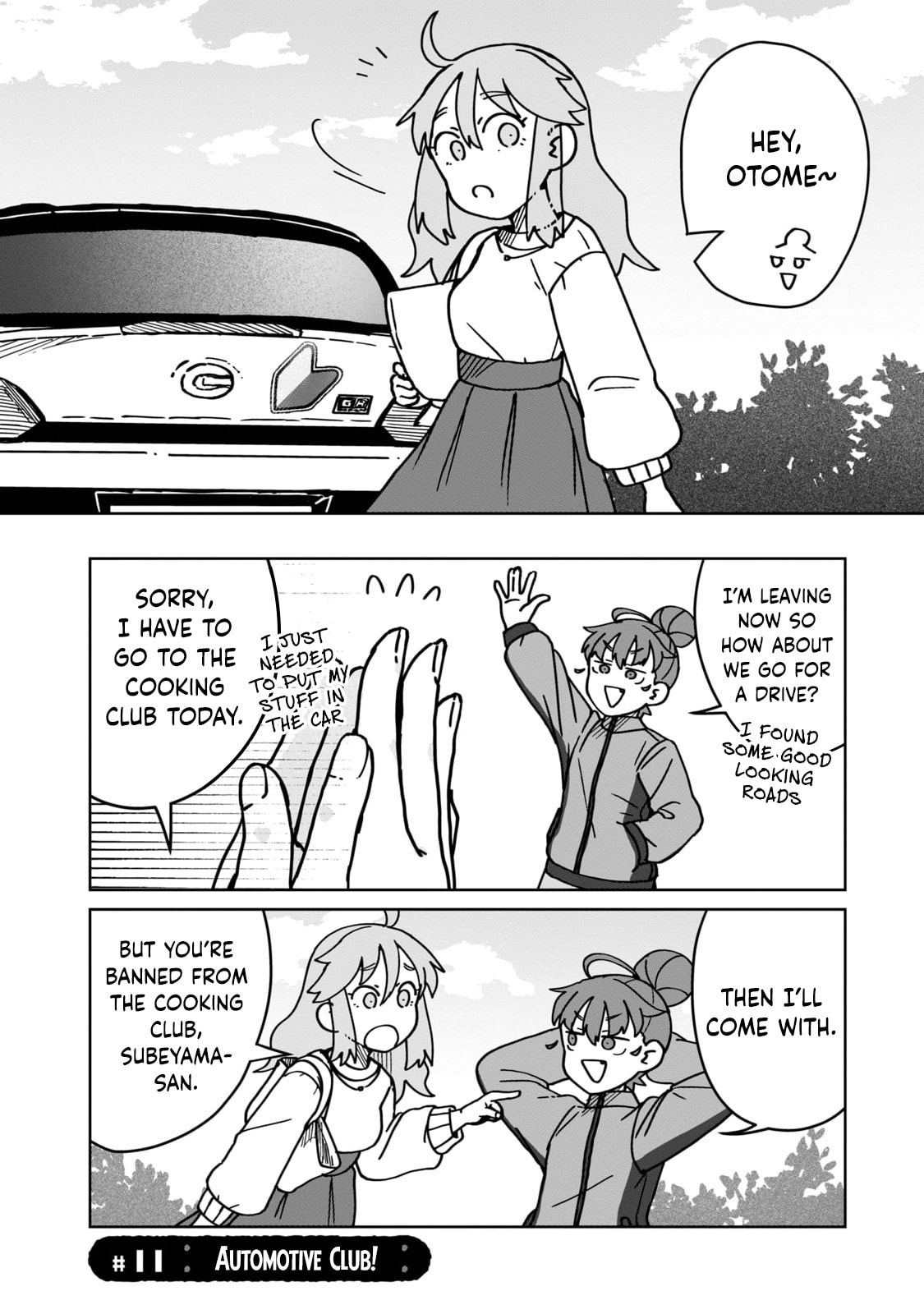 Open Car Girls Chapter 11 page 1 - 
