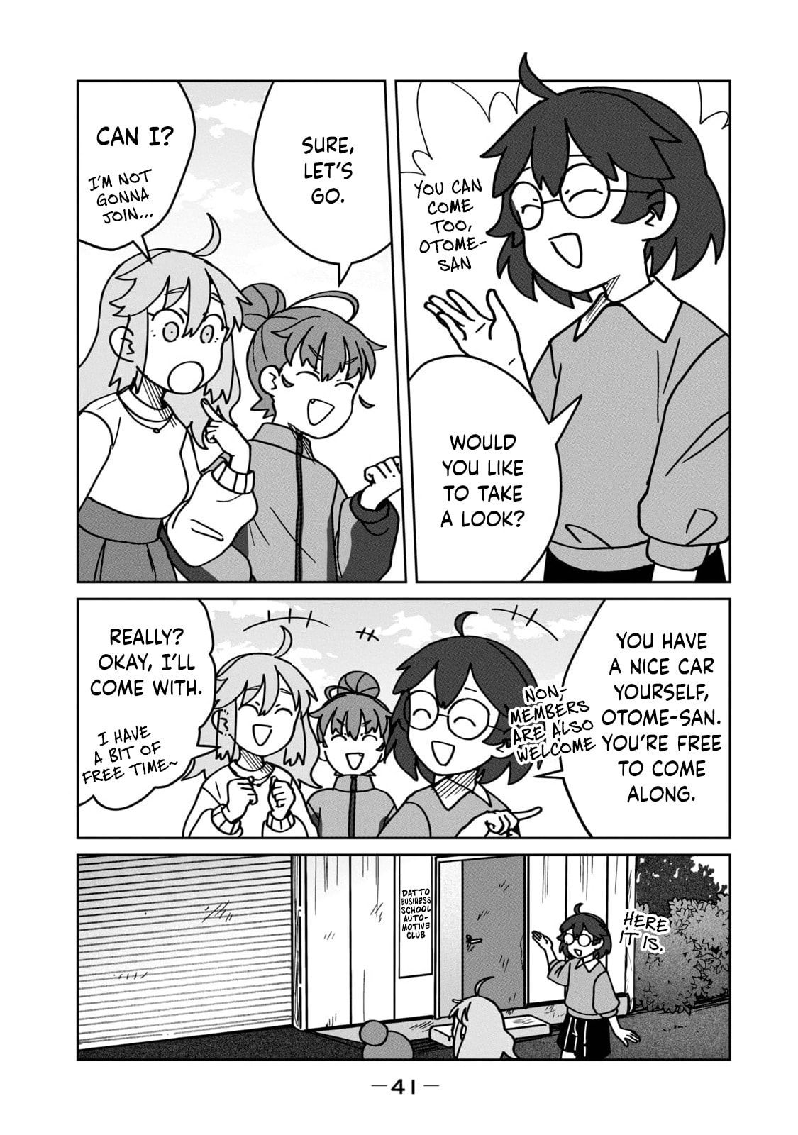 Open Car Girls Chapter 11 page 5 - 