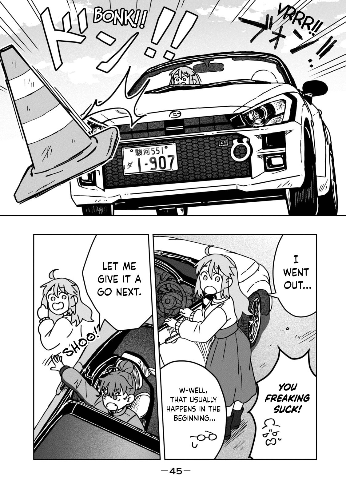 Open Car Girls Chapter 11 page 9 - 