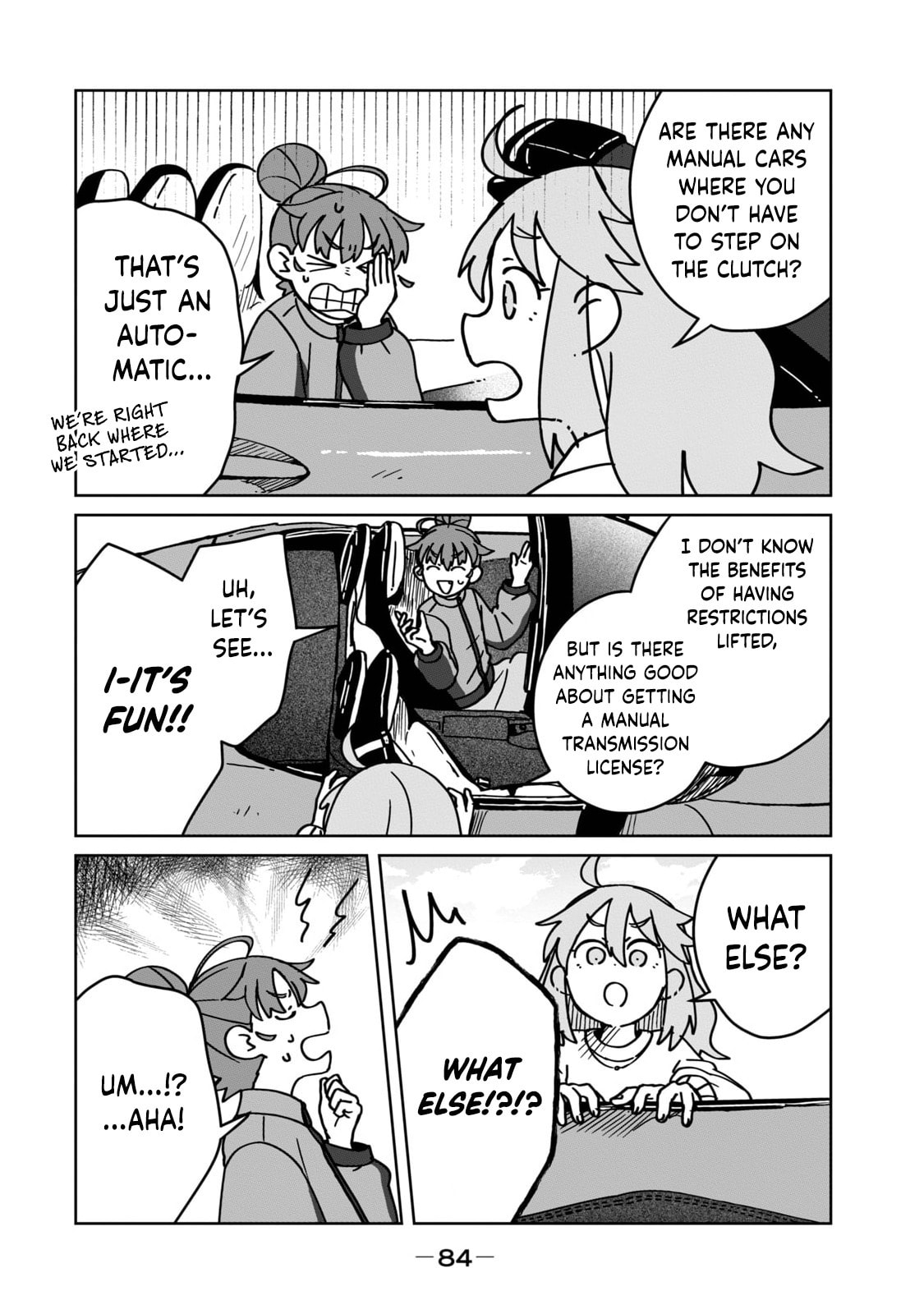 Open Car Girls Chapter 13 page 14 - 