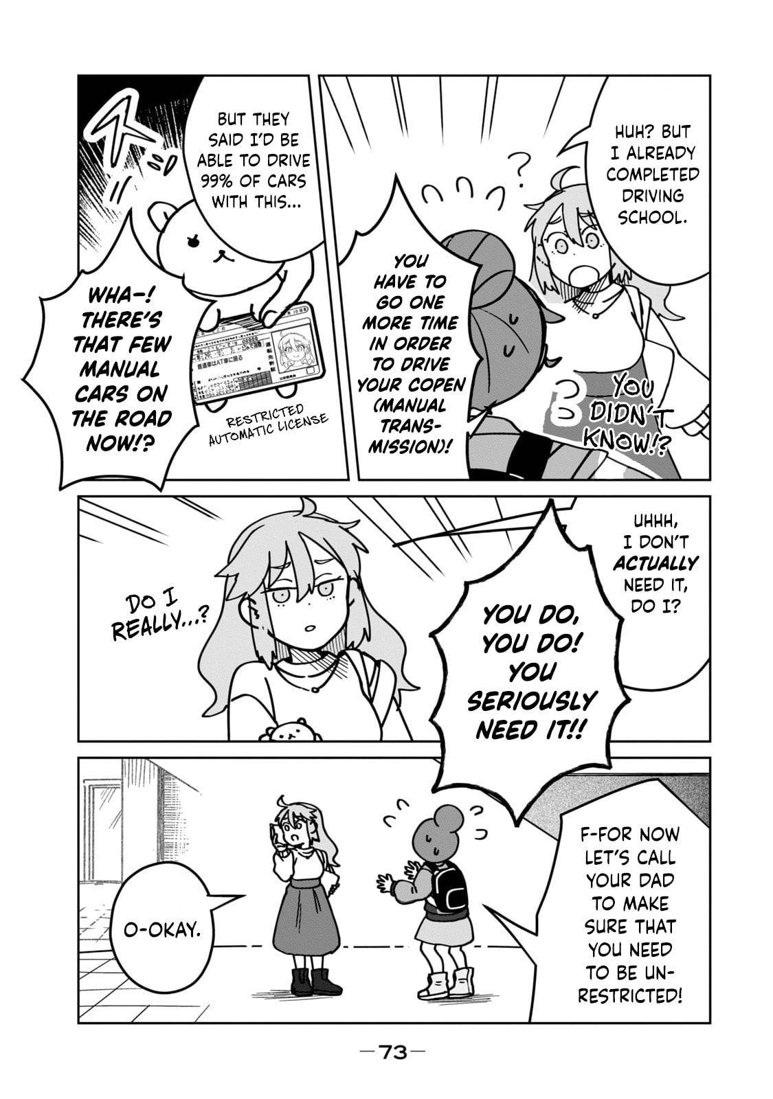 Open Car Girls Chapter 13 page 3 - 
