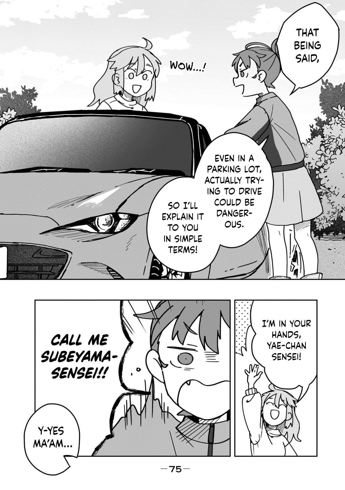 Open Car Girls Chapter 13 page 5 - 