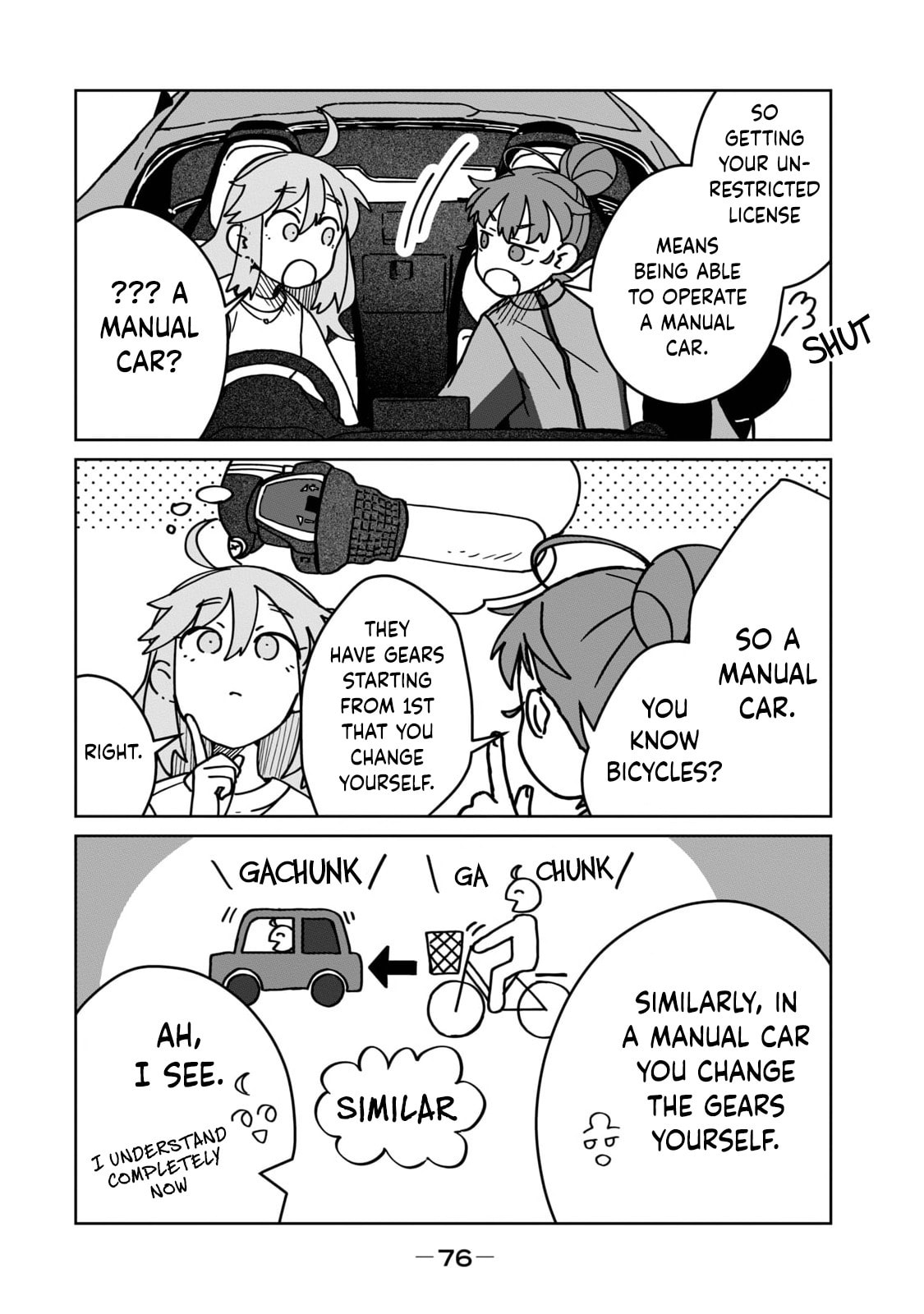 Open Car Girls Chapter 13 page 6 - 