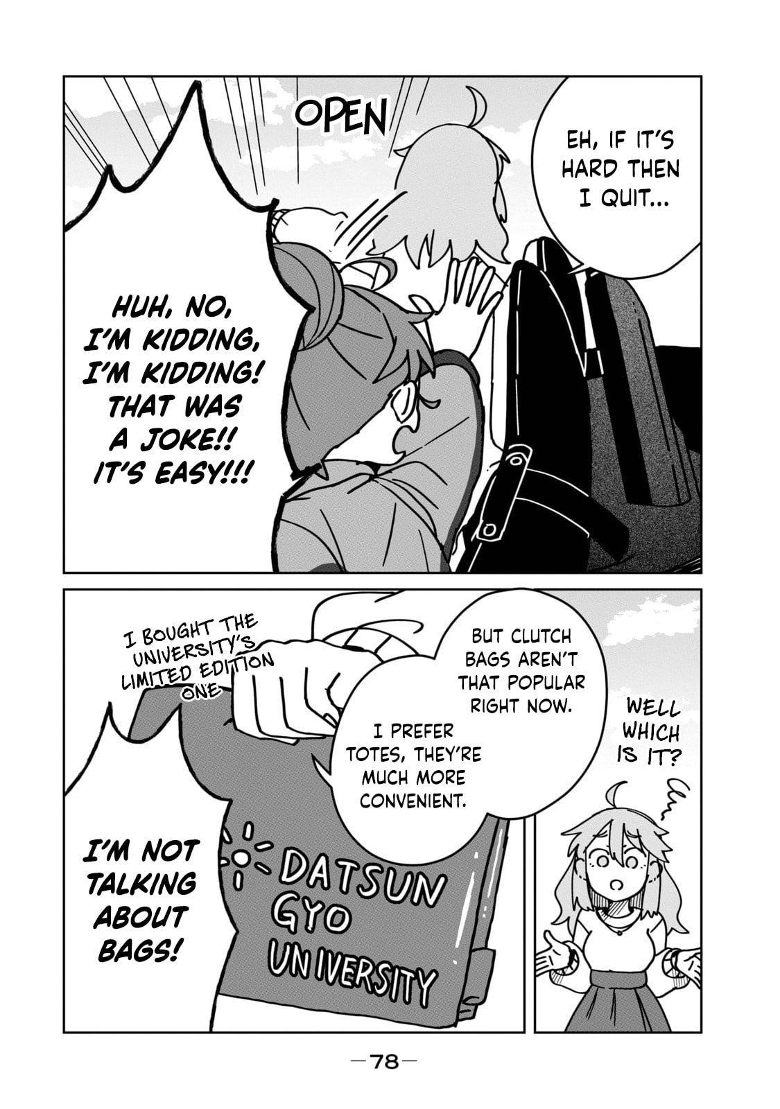 Open Car Girls Chapter 13 page 8 - 