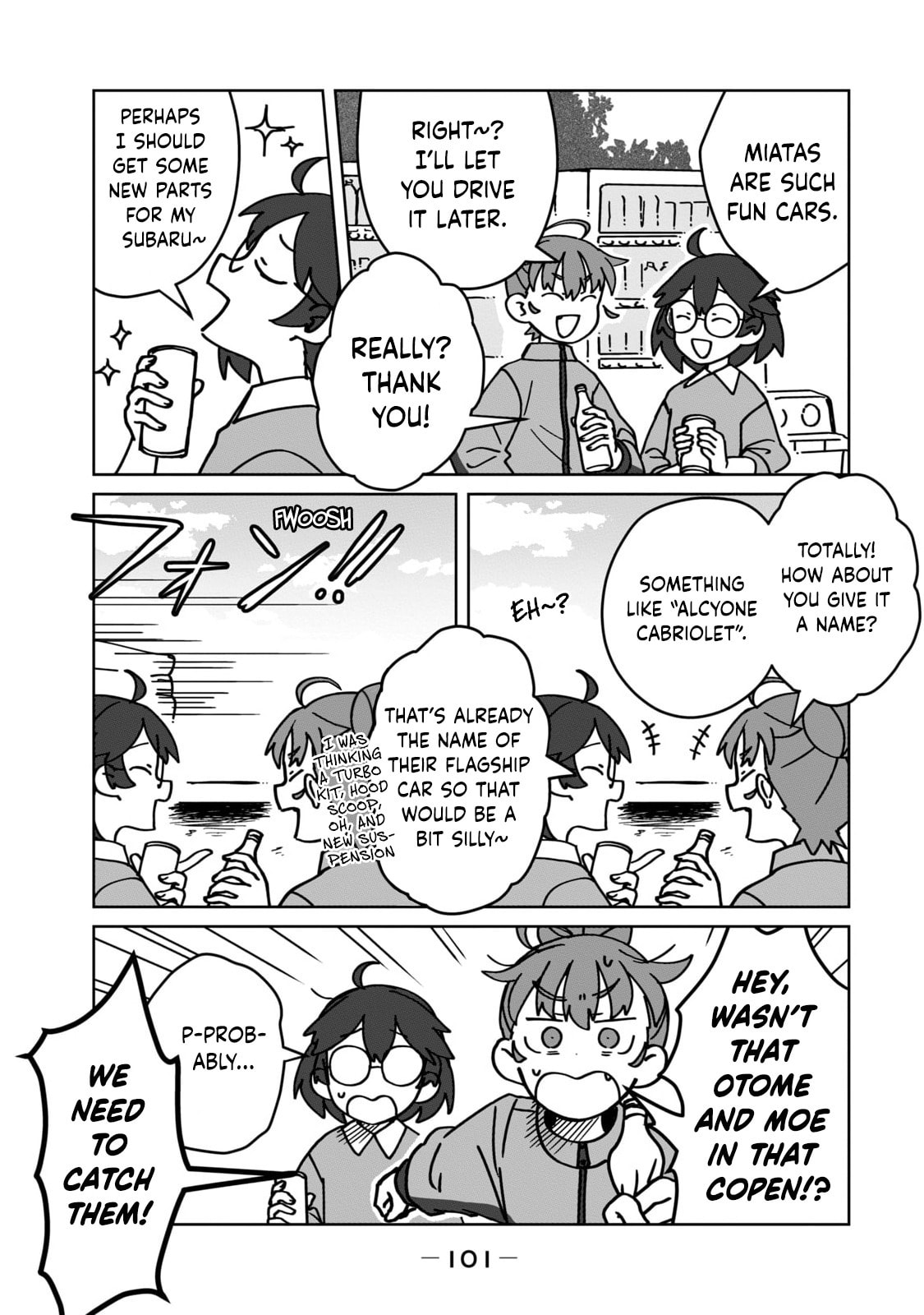 Open Car Girls Chapter 14 page 12 - 