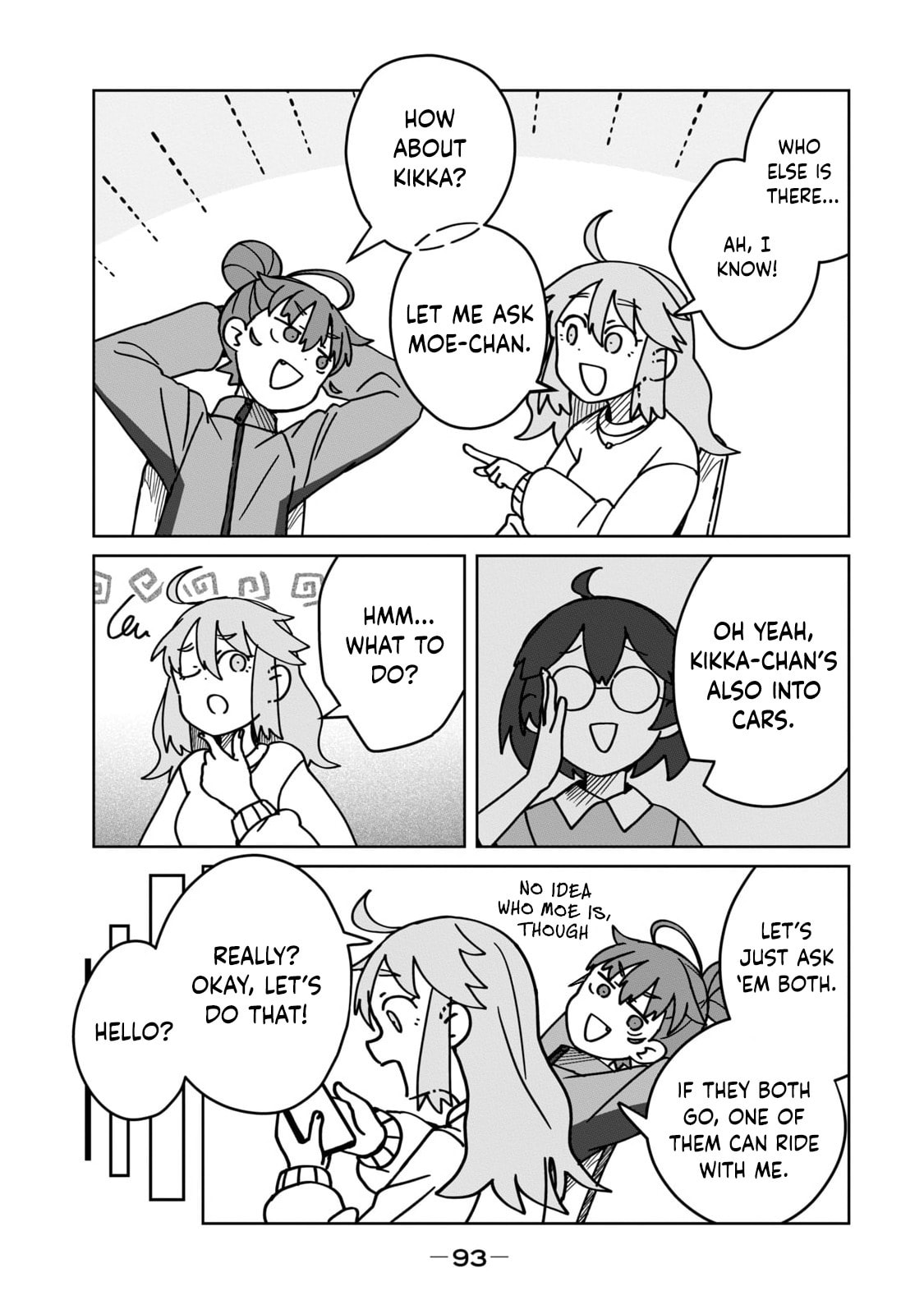 Open Car Girls Chapter 14 page 5 - 