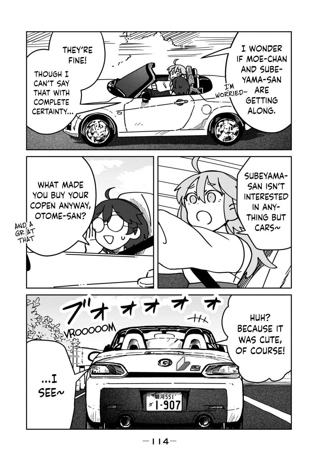 Open Car Girls Chapter 15 page 8 - 