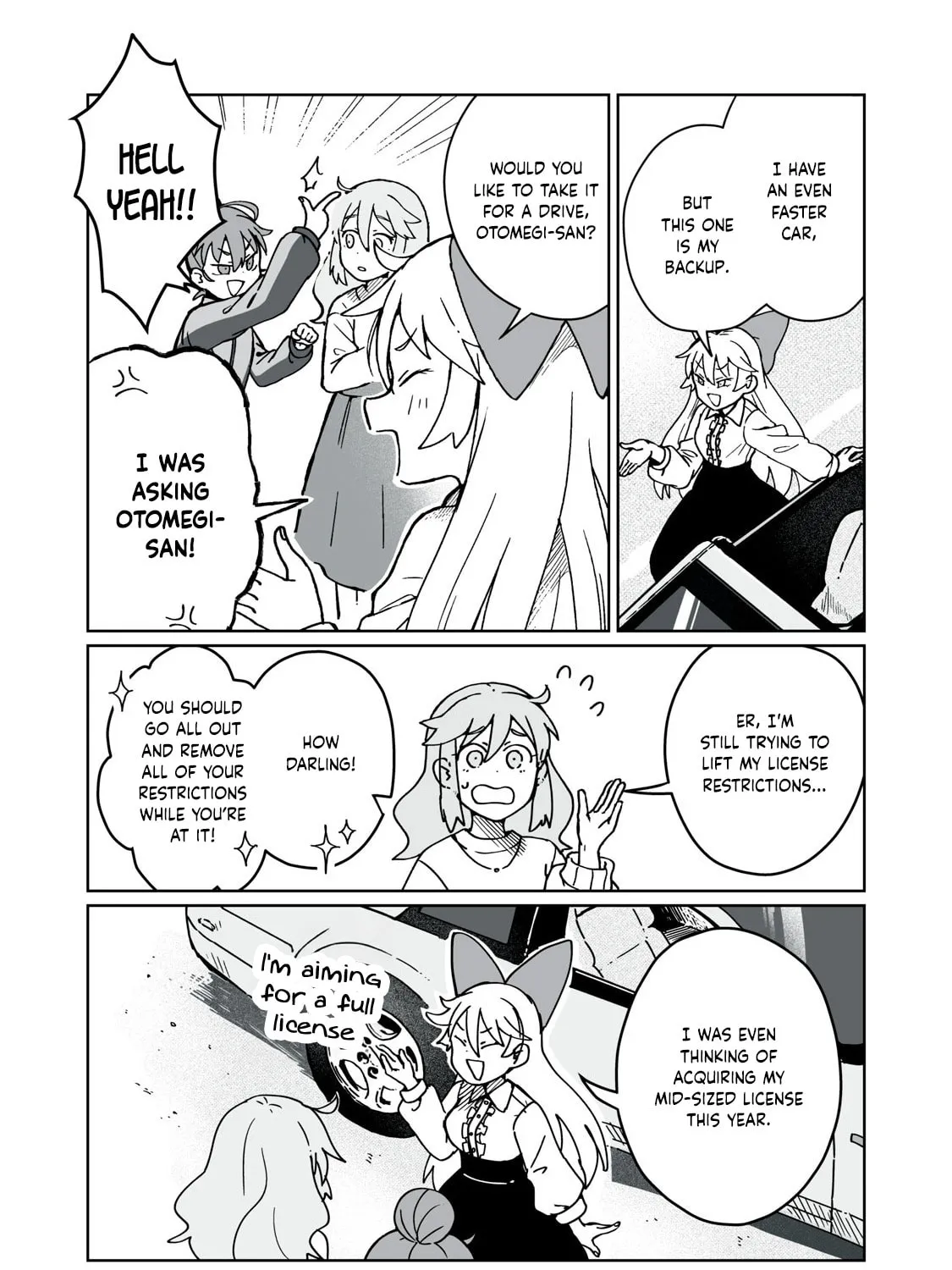 Open Car Girls Chapter 2 page 33 - 