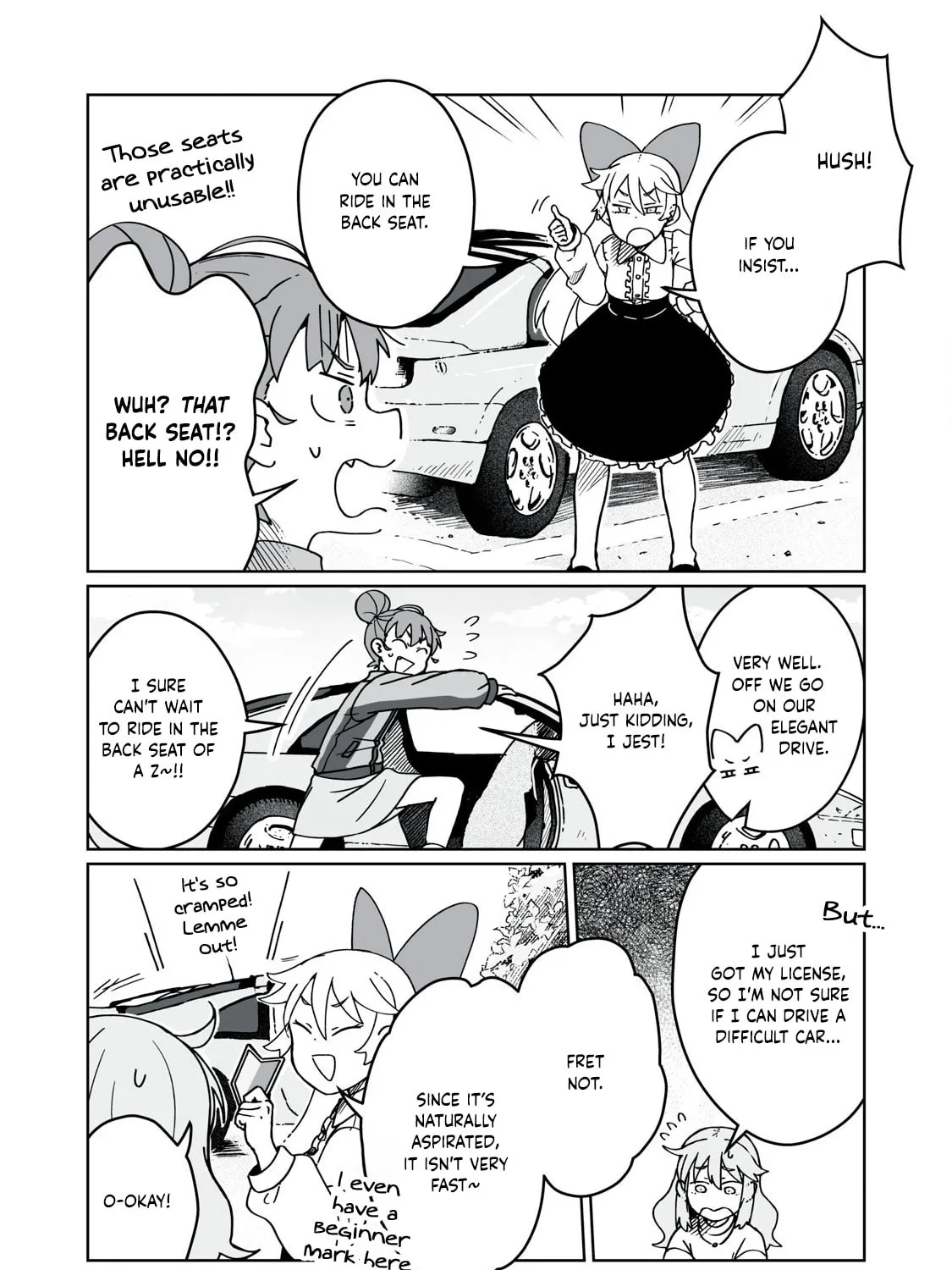 Open Car Girls Chapter 2 page 37 - 