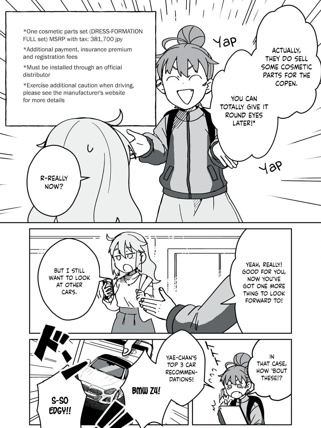 Open Car Girls Chapter 3 page 11 - 