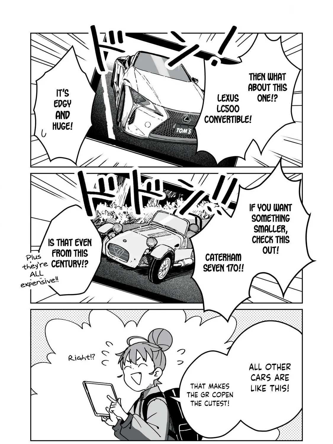 Open Car Girls Chapter 3 page 13 - 