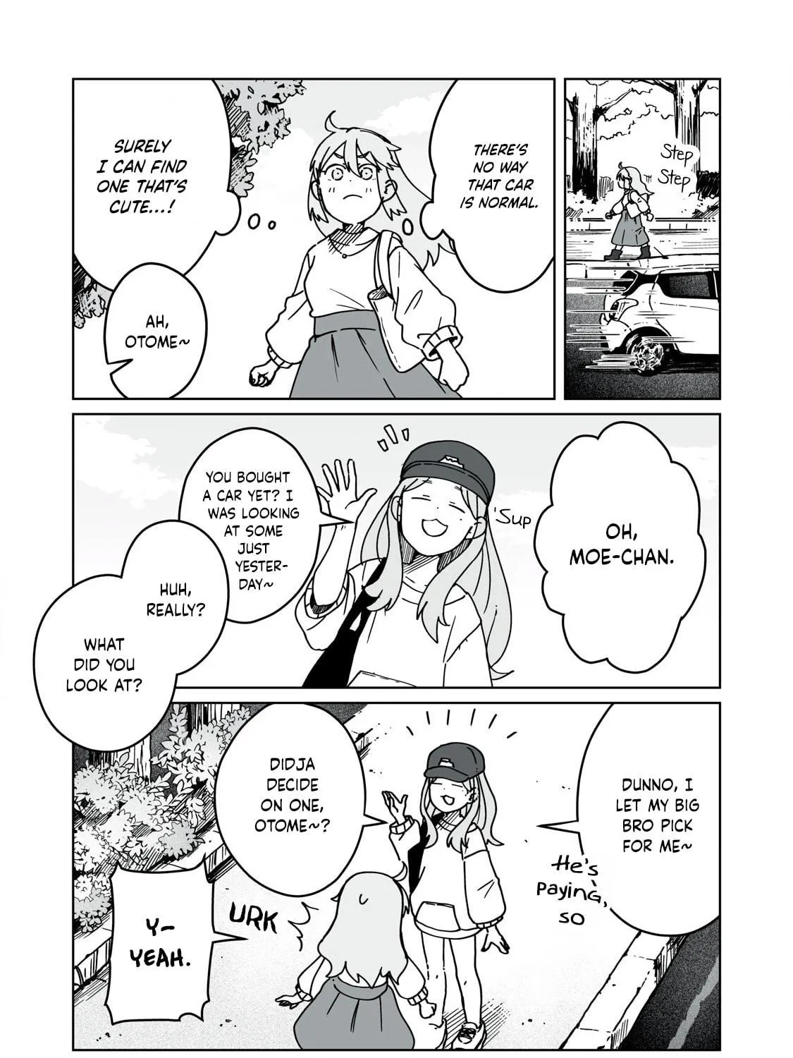 Open Car Girls Chapter 3 page 17 - 