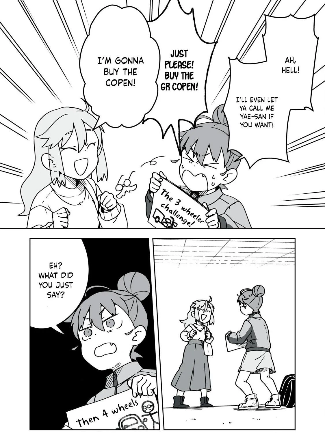 Open Car Girls Chapter 3 page 29 - 